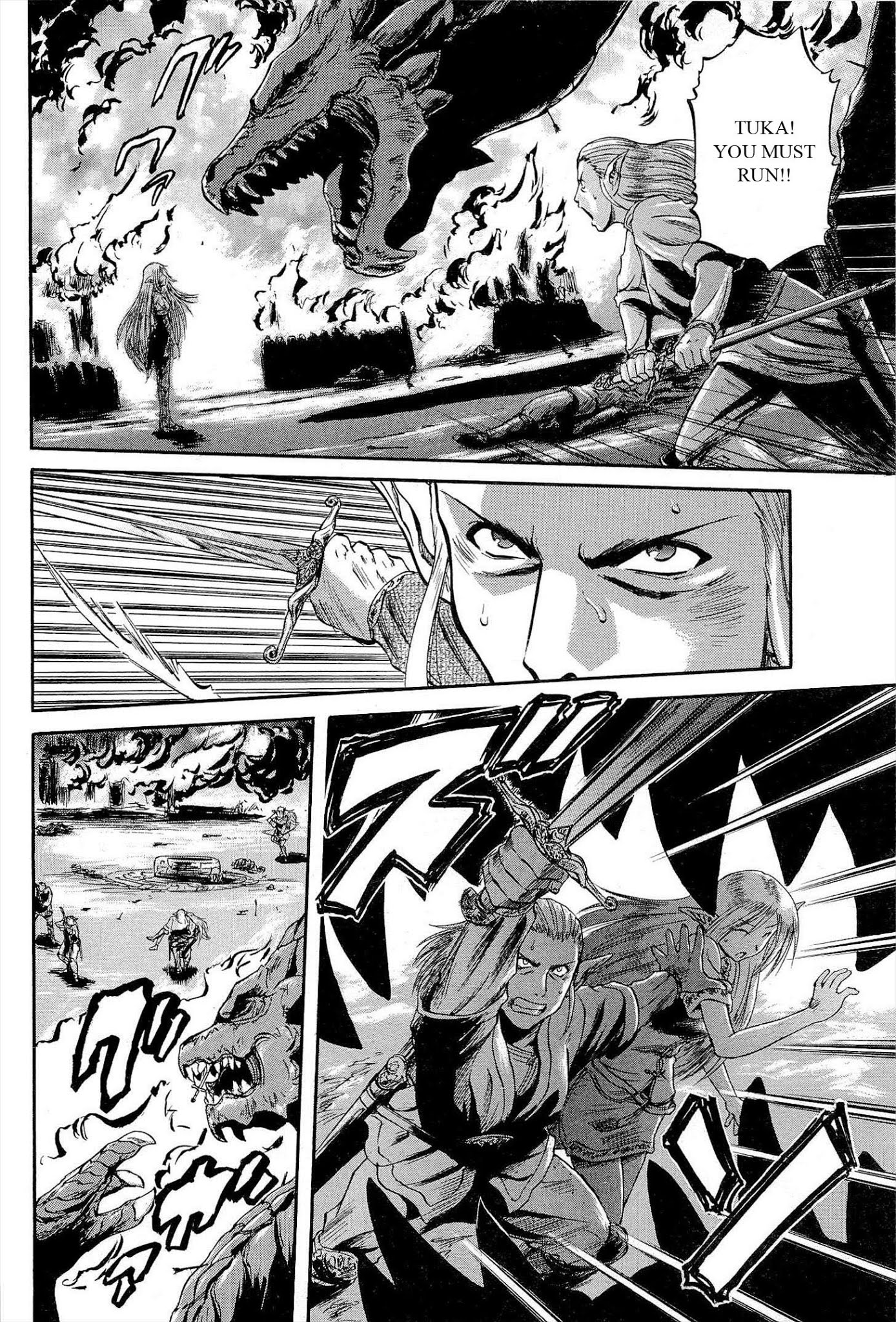 Gate - Jietai Kare no Chi nite, Kaku Tatakeri Chapter 3 page 12 - Chapter 3: Tuka and Flame Dragon
