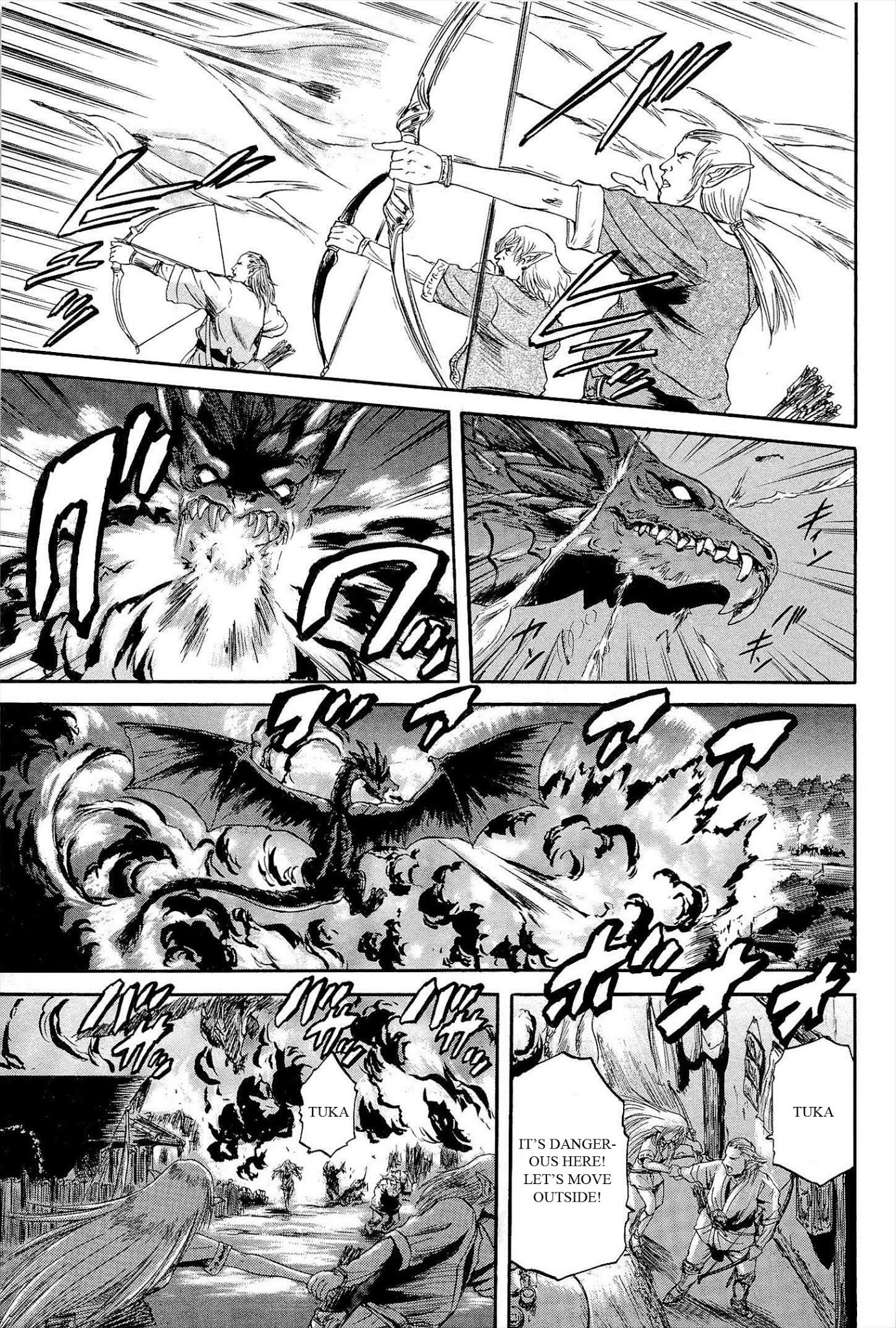 Gate - Jietai Kare no Chi nite, Kaku Tatakeri Chapter 3 page 7 - Chapter 3: Tuka and Flame Dragon