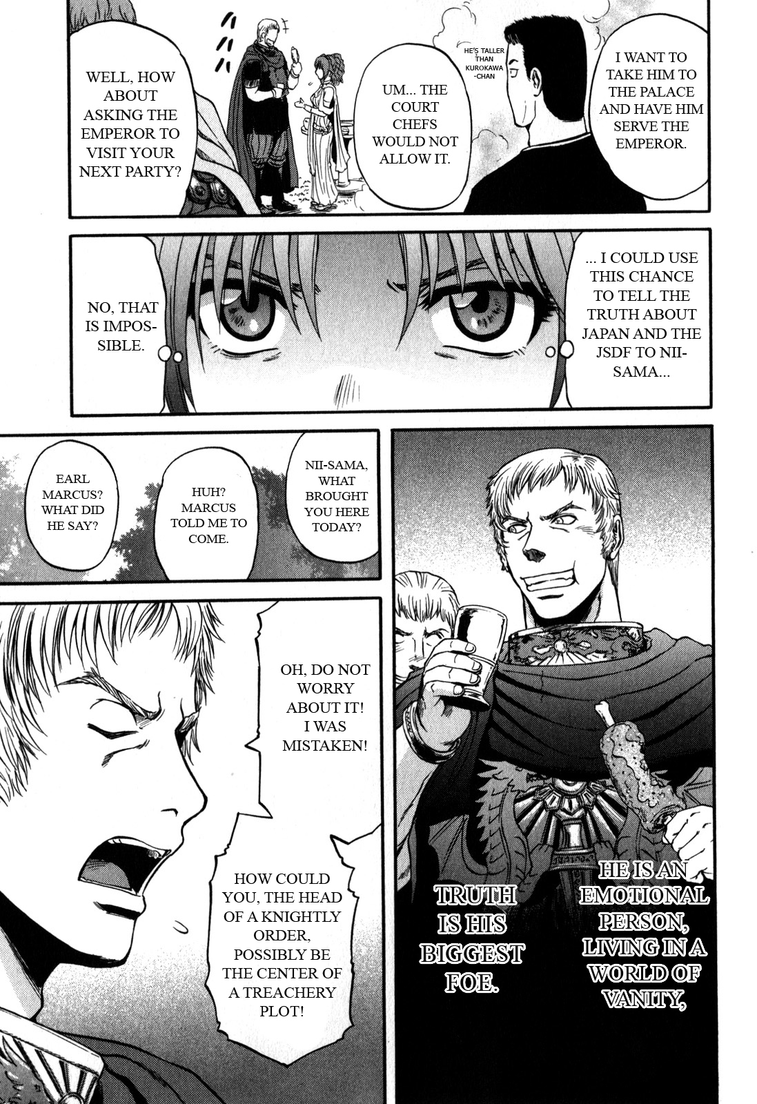 Gate - Jietai Kare no Chi nite, Kaku Tatakeri Chapter 30 page 19 - Chapter 30: The Arrogant Prince