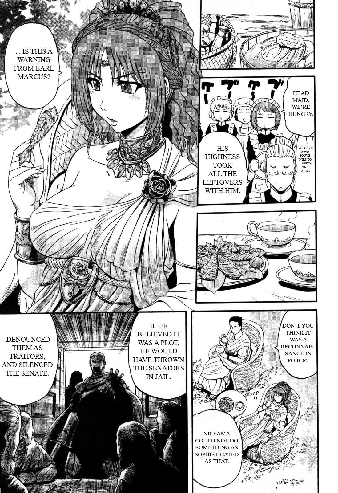 Gate - Jietai Kare no Chi nite, Kaku Tatakeri Chapter 30 page 21 - Chapter 30: The Arrogant Prince