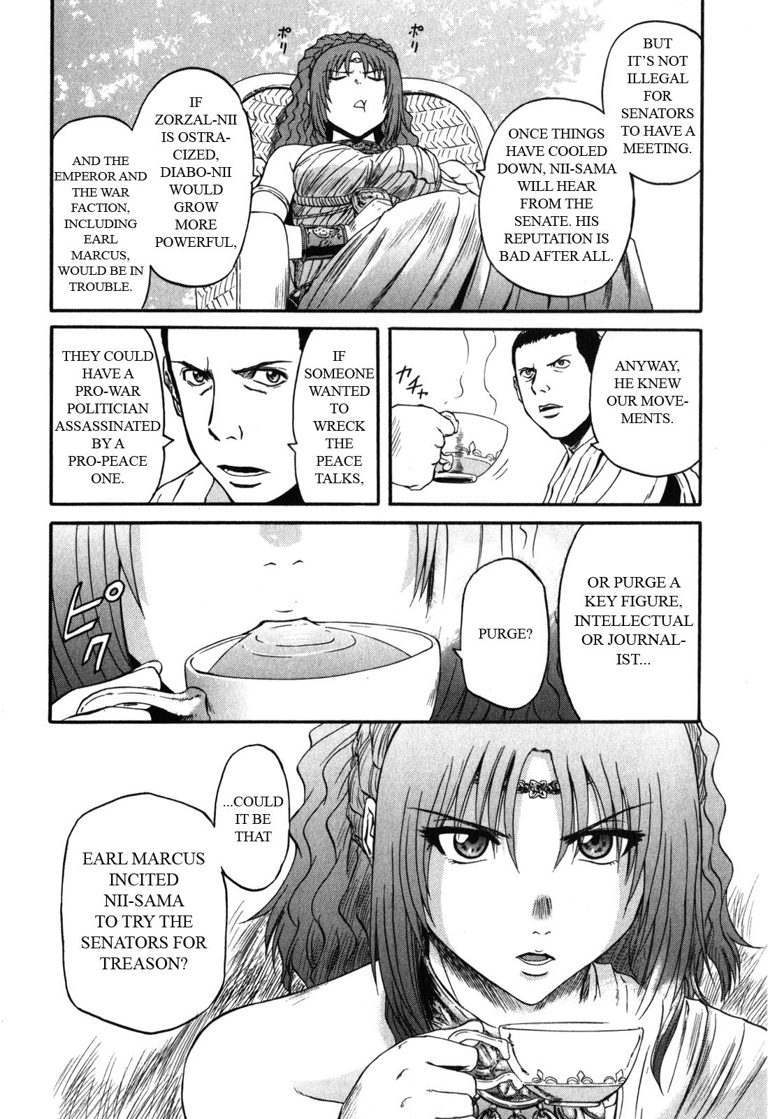 Gate - Jietai Kare no Chi nite, Kaku Tatakeri Chapter 30 page 22 - Chapter 30: The Arrogant Prince