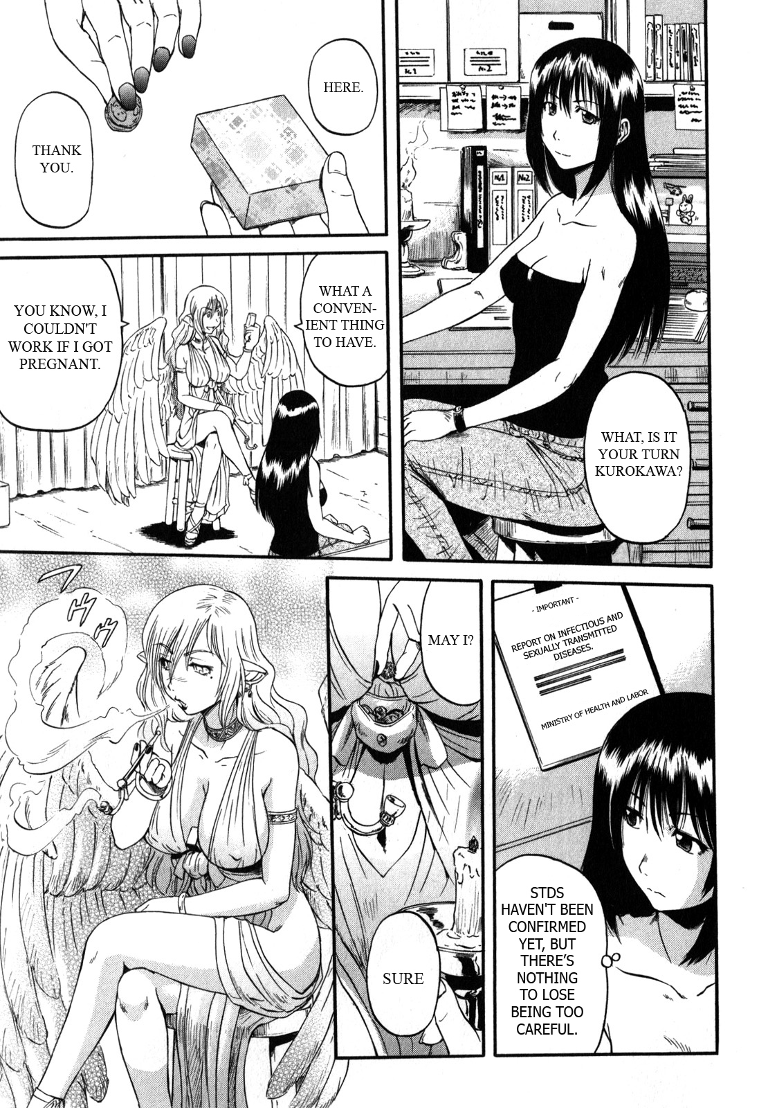 Gate - Jietai Kare no Chi nite, Kaku Tatakeri Chapter 31 page 21 - Chapter 31: Earth Shaking Night