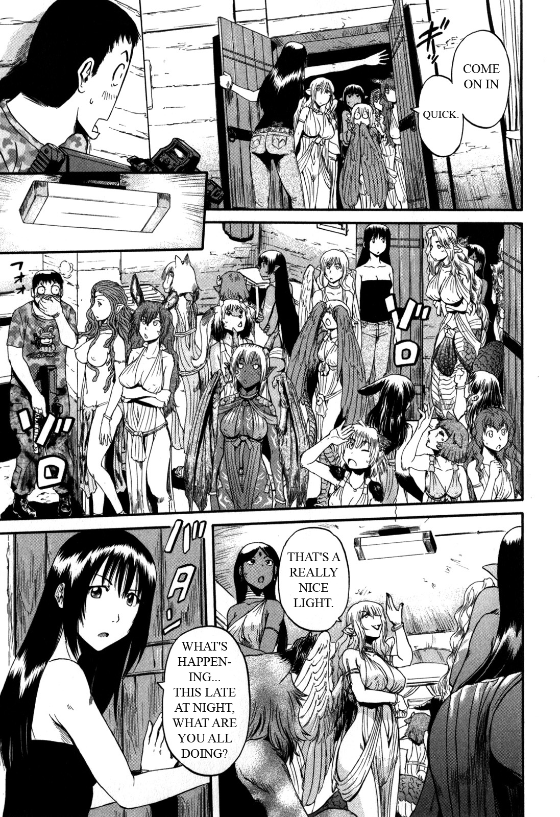 Gate - Jietai Kare no Chi nite, Kaku Tatakeri Chapter 31 page 27 - Chapter 31: Earth Shaking Night
