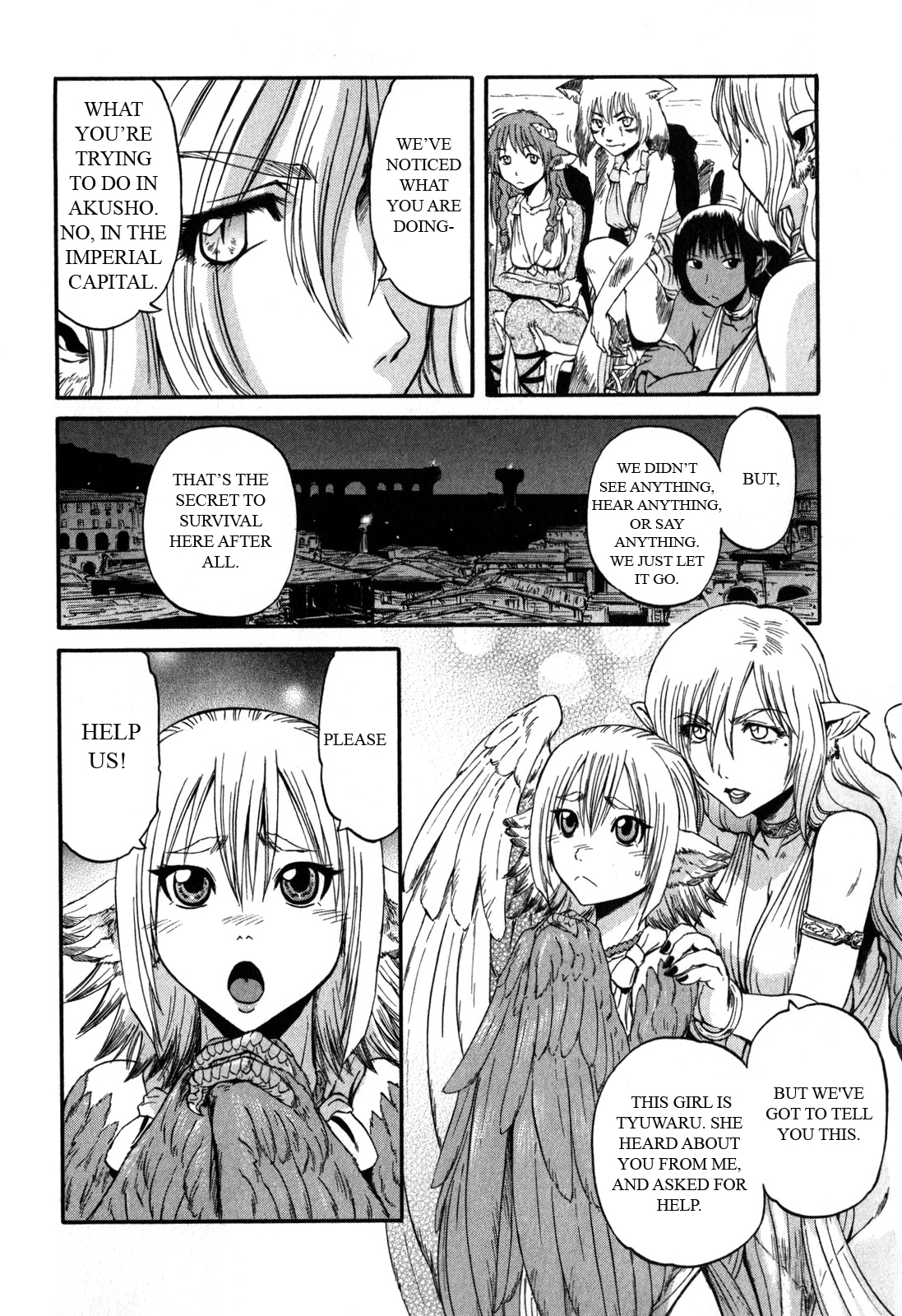 Gate - Jietai Kare no Chi nite, Kaku Tatakeri Chapter 31 page 28 - Chapter 31: Earth Shaking Night