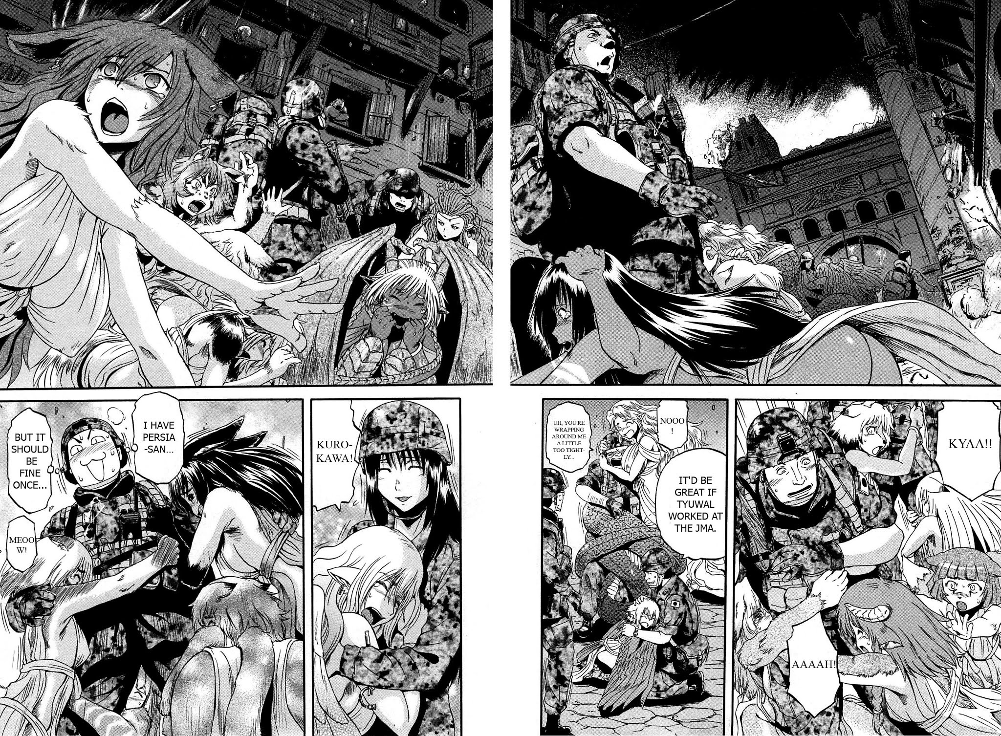 Gate - Jietai Kare no Chi nite, Kaku Tatakeri Chapter 32 page 10 - Chapter 32: The Heart of the Empire