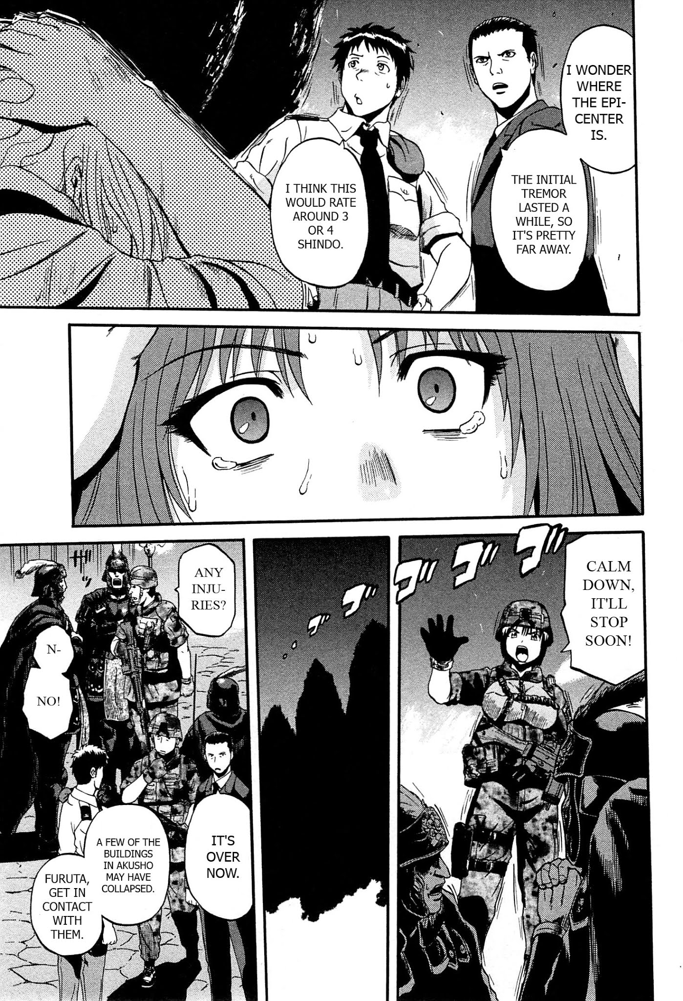 Gate - Jietai Kare no Chi nite, Kaku Tatakeri Chapter 32 page 12 - Chapter 32: The Heart of the Empire