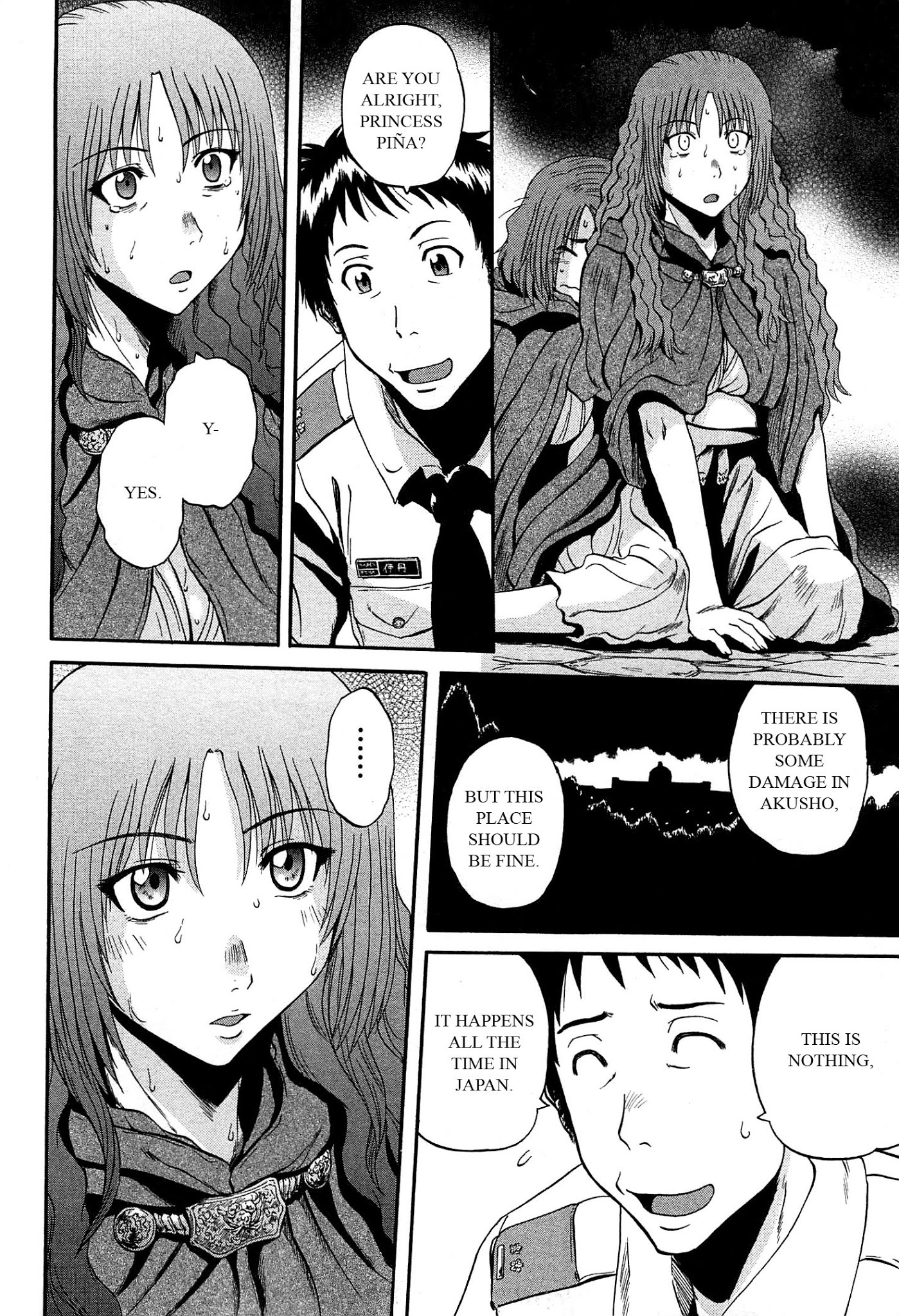Gate - Jietai Kare no Chi nite, Kaku Tatakeri Chapter 32 page 13 - Chapter 32: The Heart of the Empire