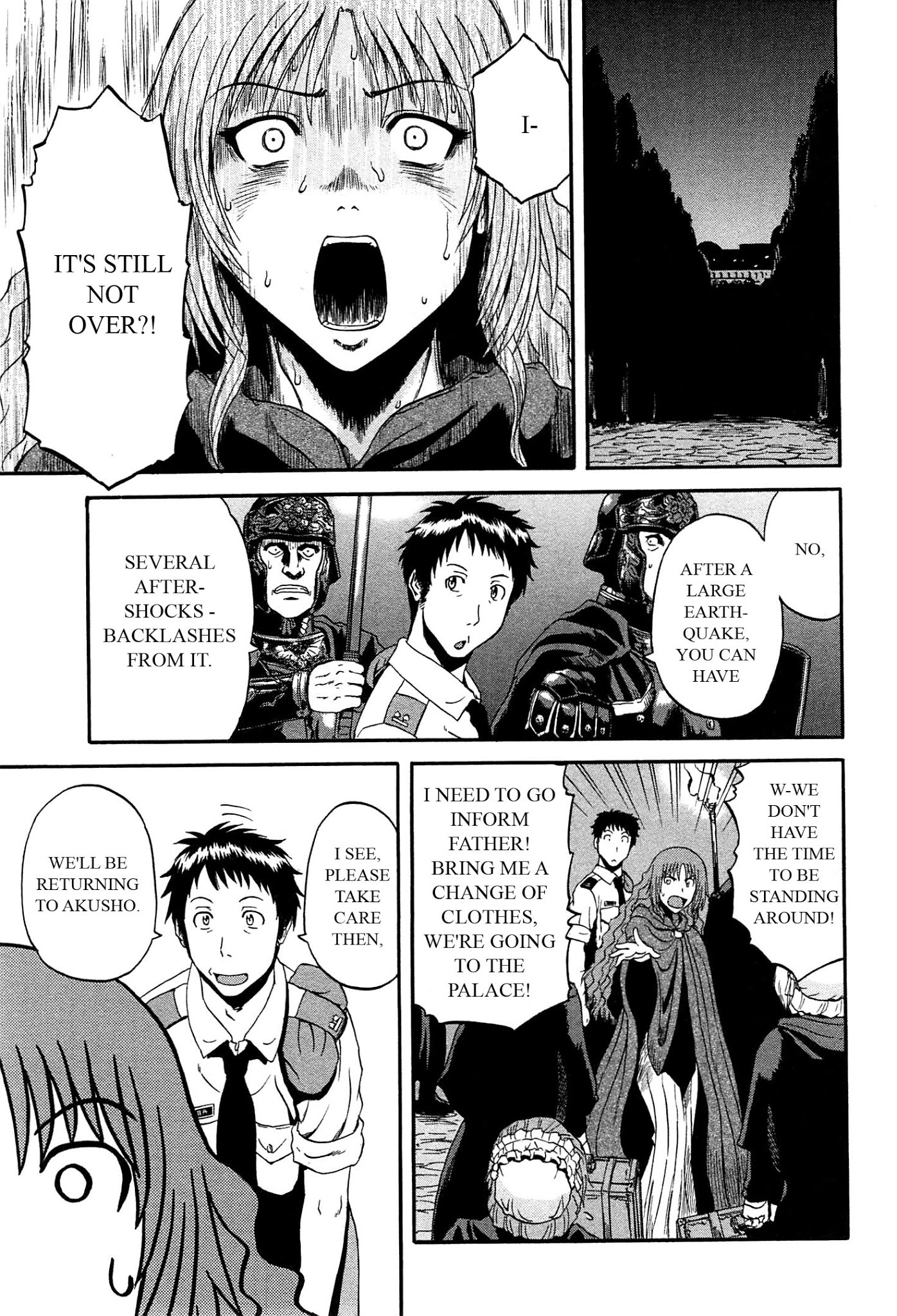 Gate - Jietai Kare no Chi nite, Kaku Tatakeri Chapter 32 page 14 - Chapter 32: The Heart of the Empire