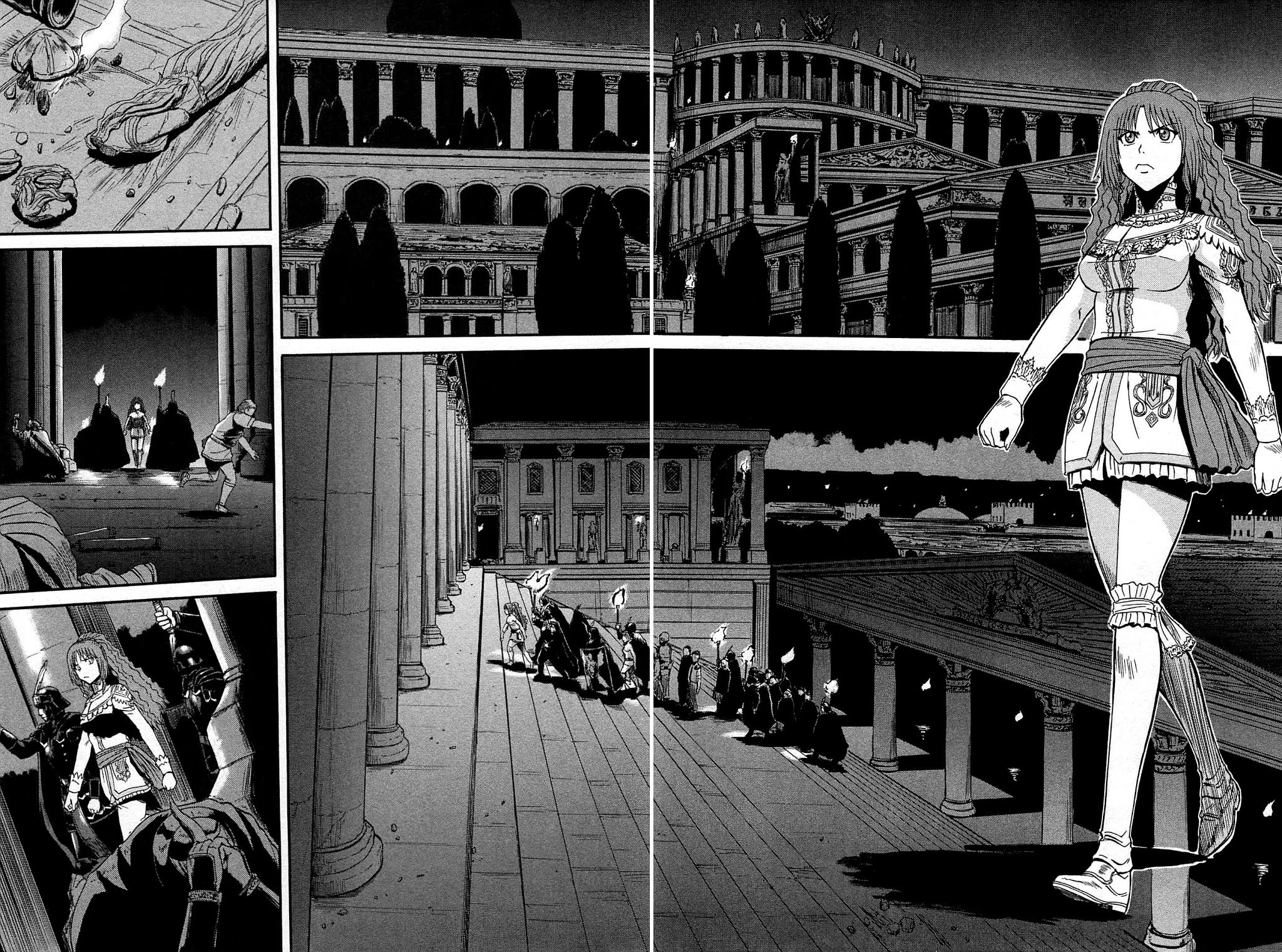 Gate - Jietai Kare no Chi nite, Kaku Tatakeri Chapter 32 page 17 - Chapter 32: The Heart of the Empire