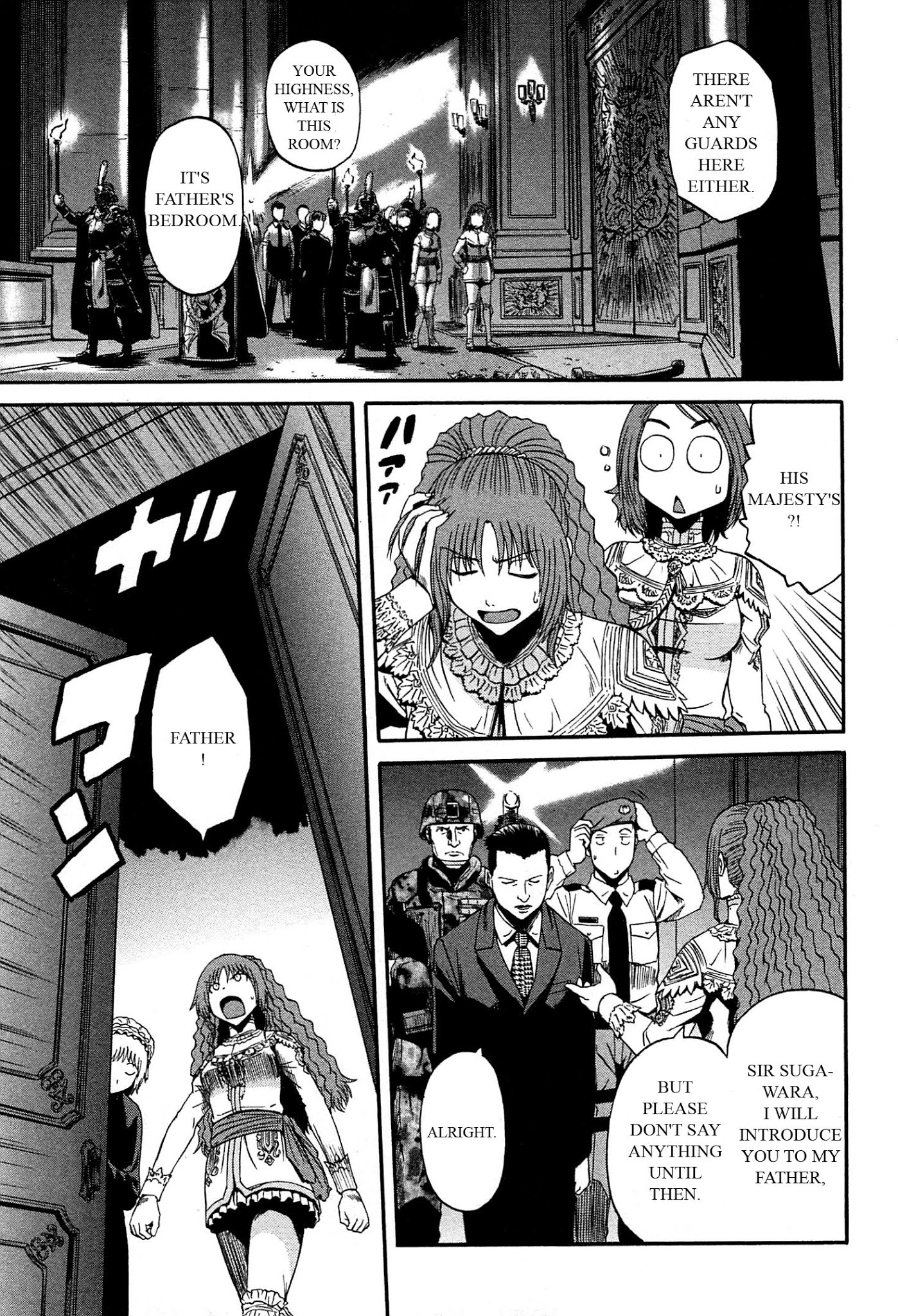 Gate - Jietai Kare no Chi nite, Kaku Tatakeri Chapter 32 page 19 - Chapter 32: The Heart of the Empire