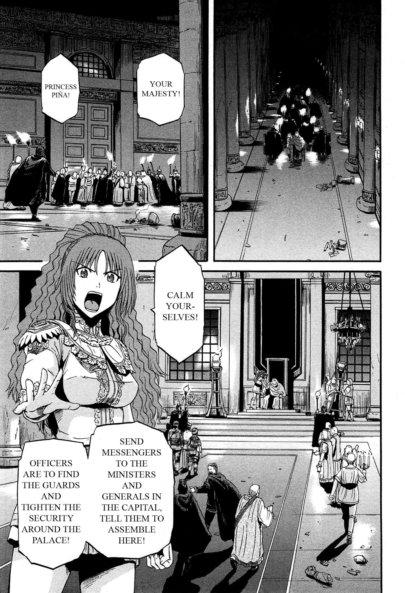 Gate - Jietai Kare no Chi nite, Kaku Tatakeri Chapter 32 page 21 - Chapter 32: The Heart of the Empire