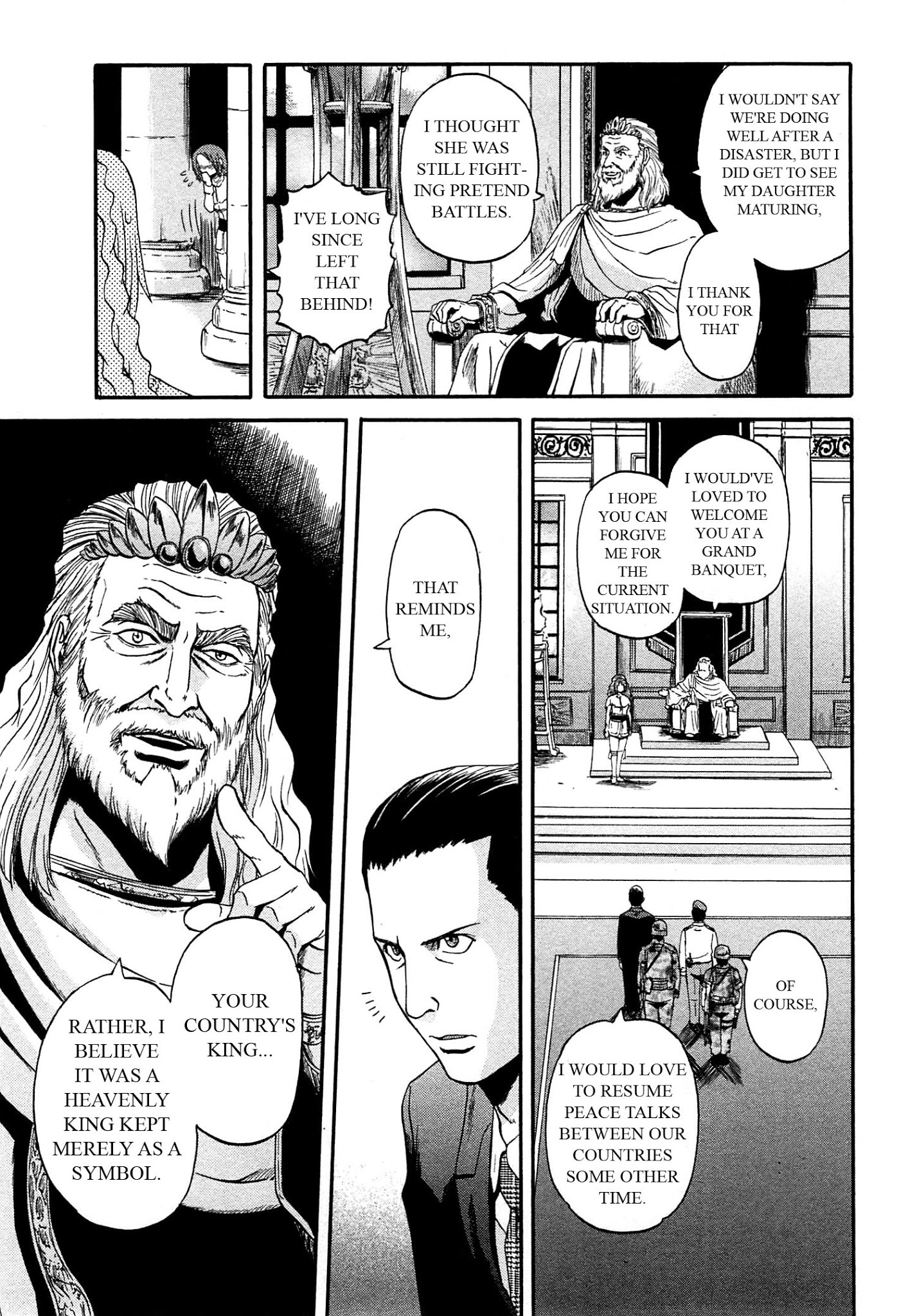 Gate - Jietai Kare no Chi nite, Kaku Tatakeri Chapter 32 page 25 - Chapter 32: The Heart of the Empire