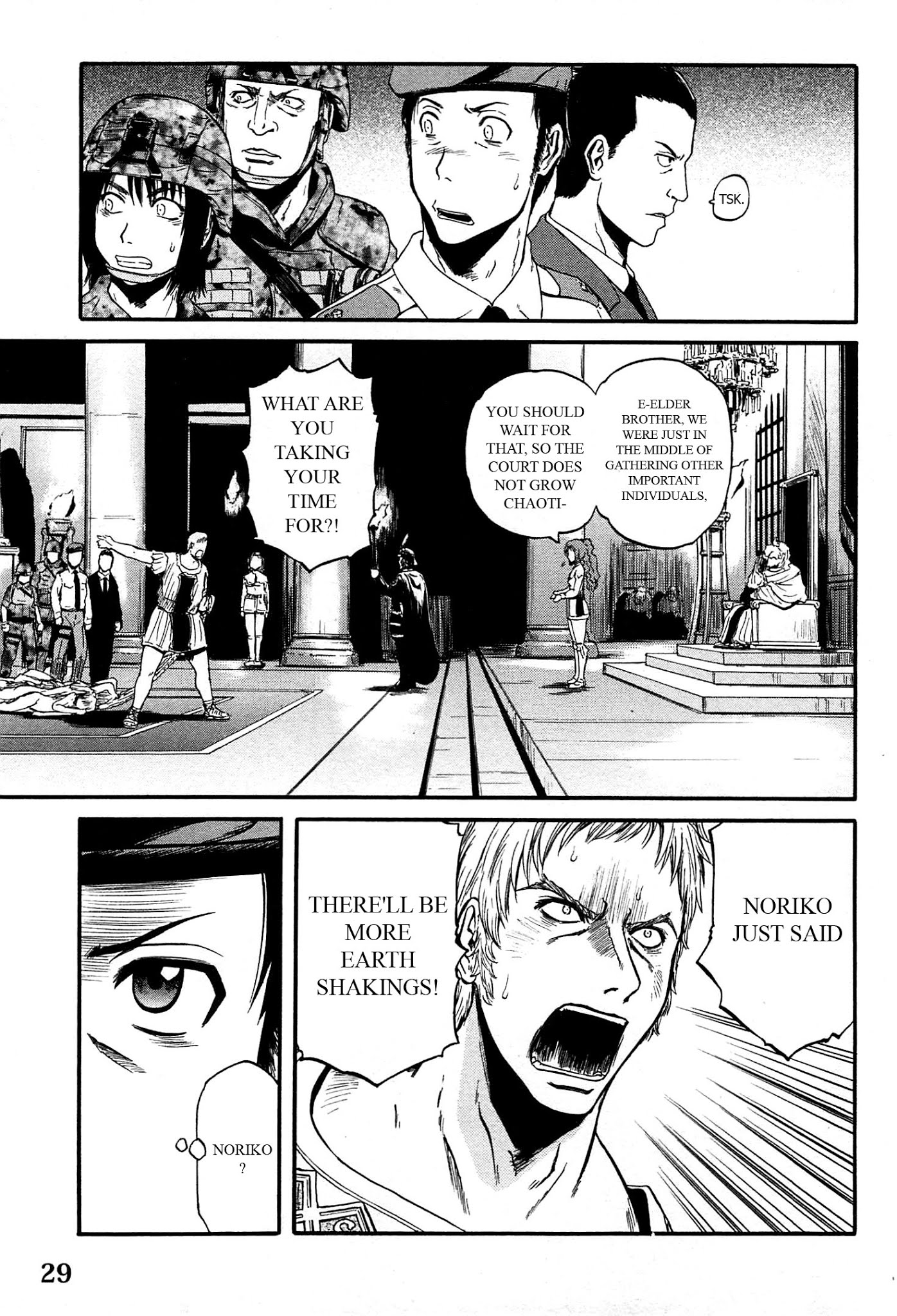 Gate - Jietai Kare no Chi nite, Kaku Tatakeri Chapter 32 page 29 - Chapter 32: The Heart of the Empire