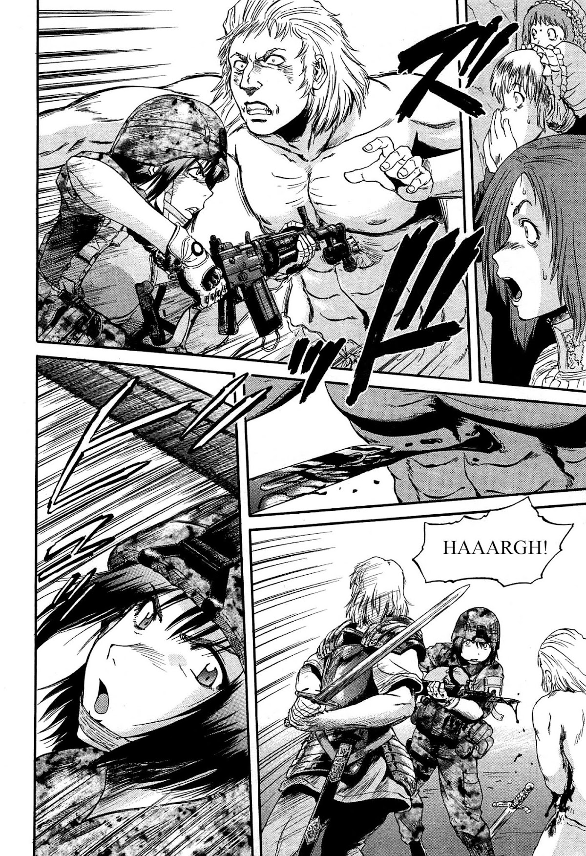 Gate - Jietai Kare no Chi nite, Kaku Tatakeri Chapter 33 page 12 - Chapter 33: Kuribayashi's Wild Dance
