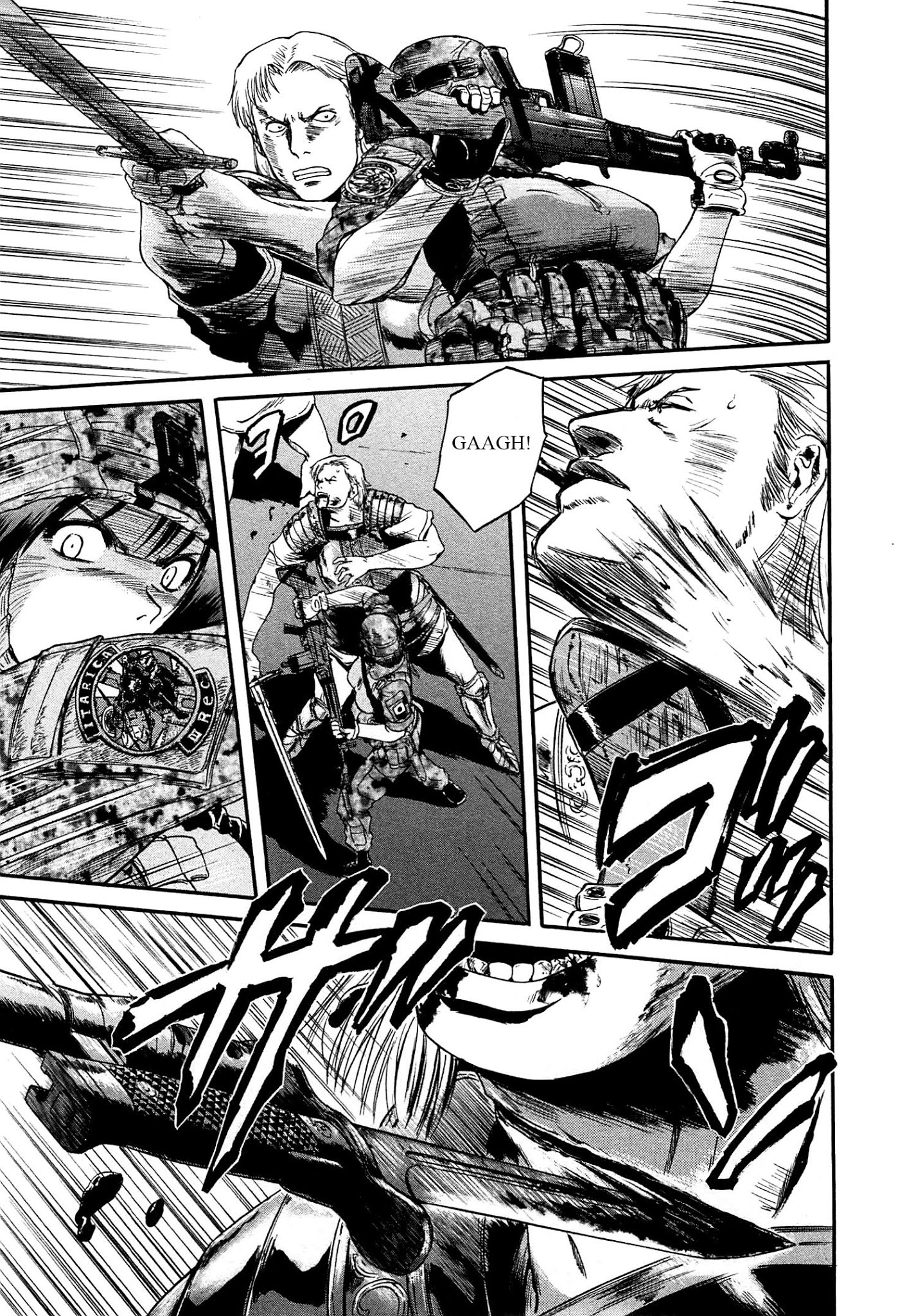 Gate - Jietai Kare no Chi nite, Kaku Tatakeri Chapter 33 page 13 - Chapter 33: Kuribayashi's Wild Dance