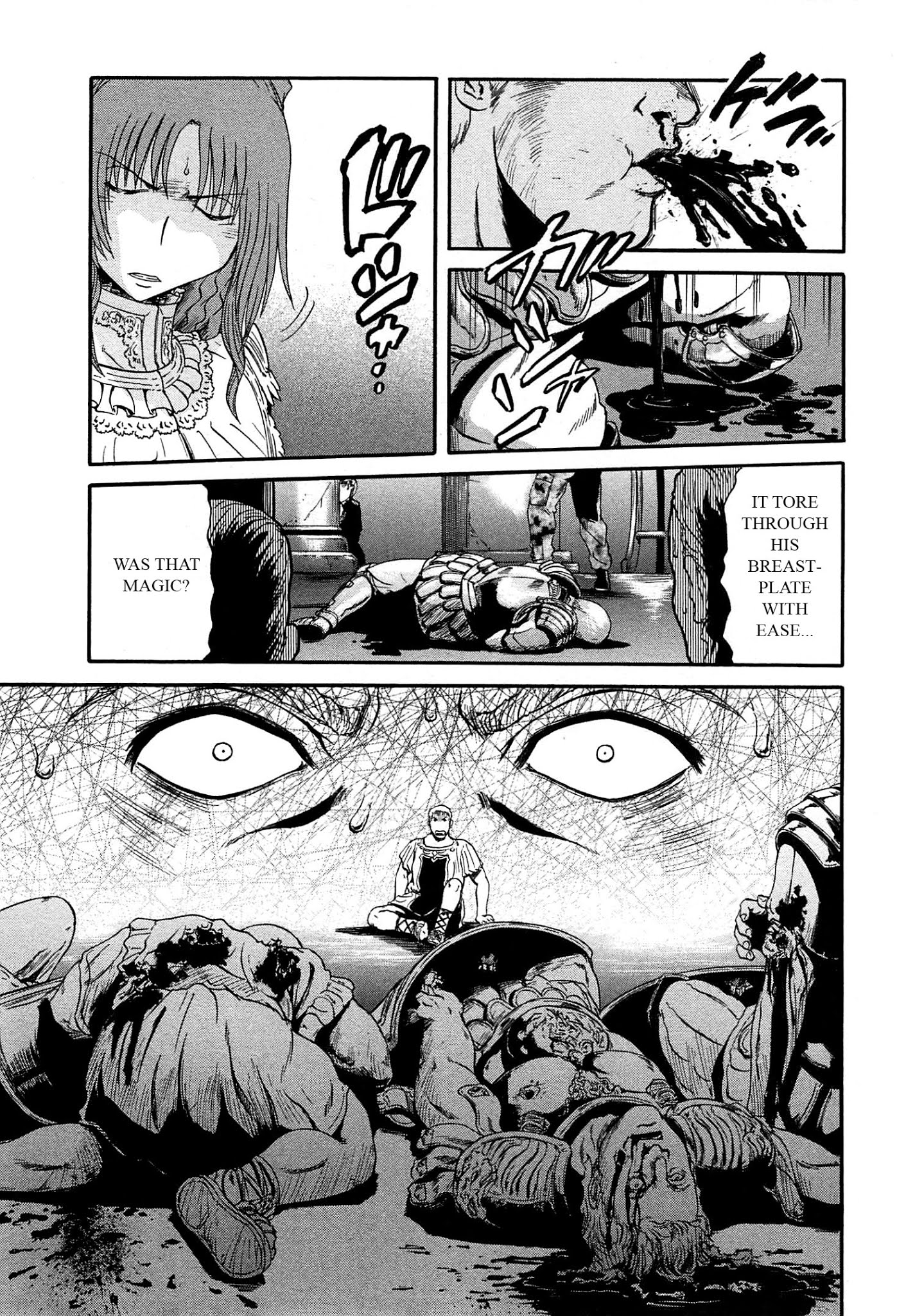 Gate - Jietai Kare no Chi nite, Kaku Tatakeri Chapter 33 page 21 - Chapter 33: Kuribayashi's Wild Dance