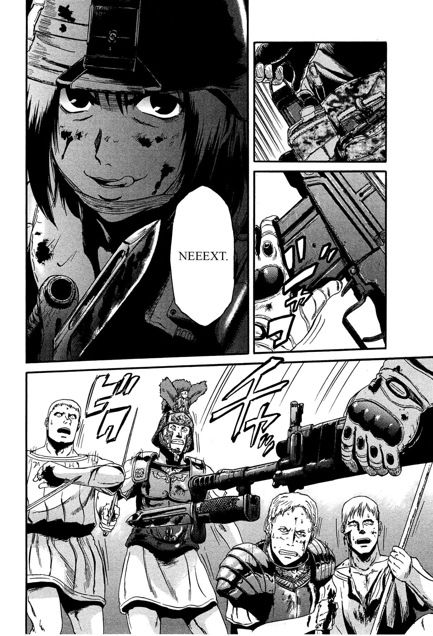 Gate - Jietai Kare no Chi nite, Kaku Tatakeri Chapter 33 page 22 - Chapter 33: Kuribayashi's Wild Dance