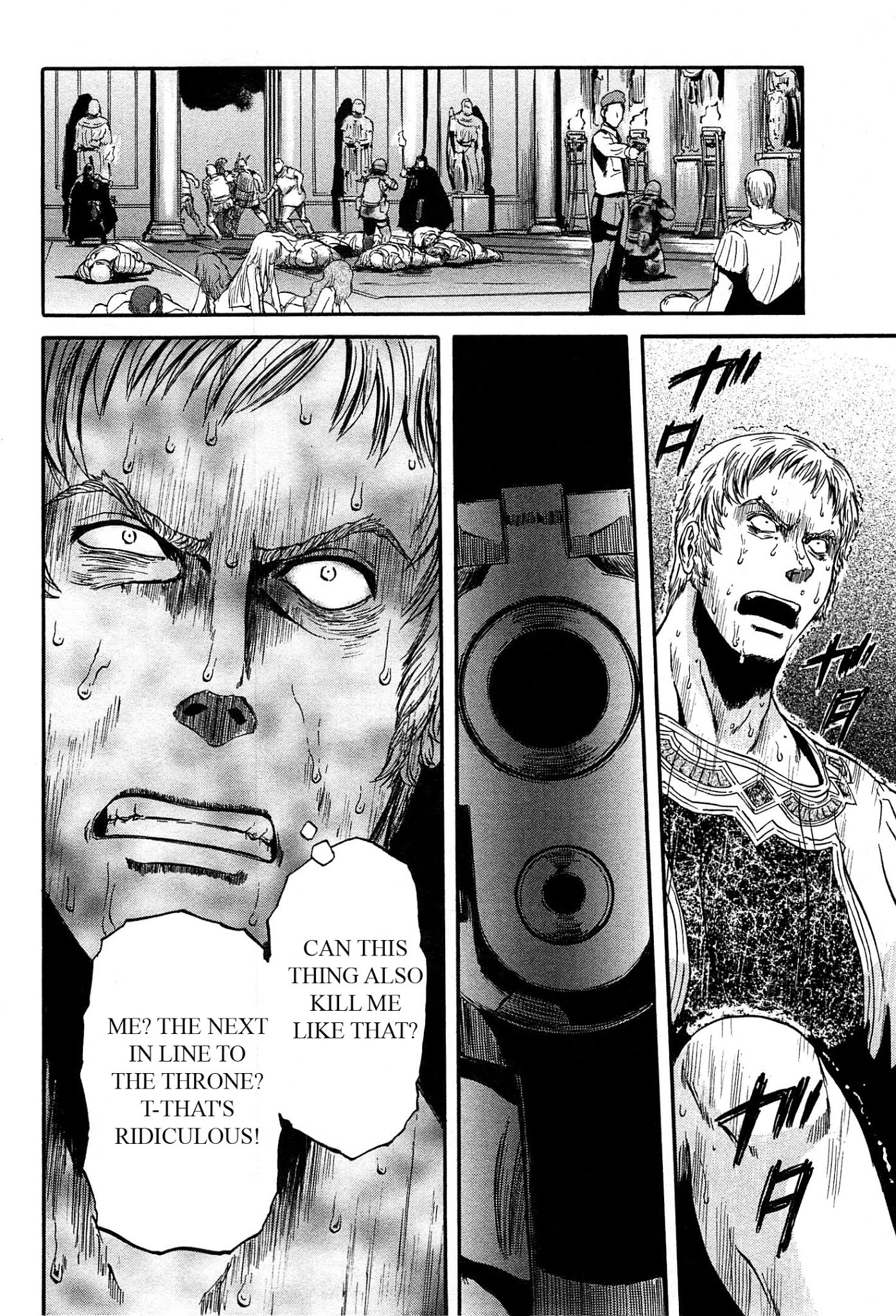 Gate - Jietai Kare no Chi nite, Kaku Tatakeri Chapter 33 page 24 - Chapter 33: Kuribayashi's Wild Dance