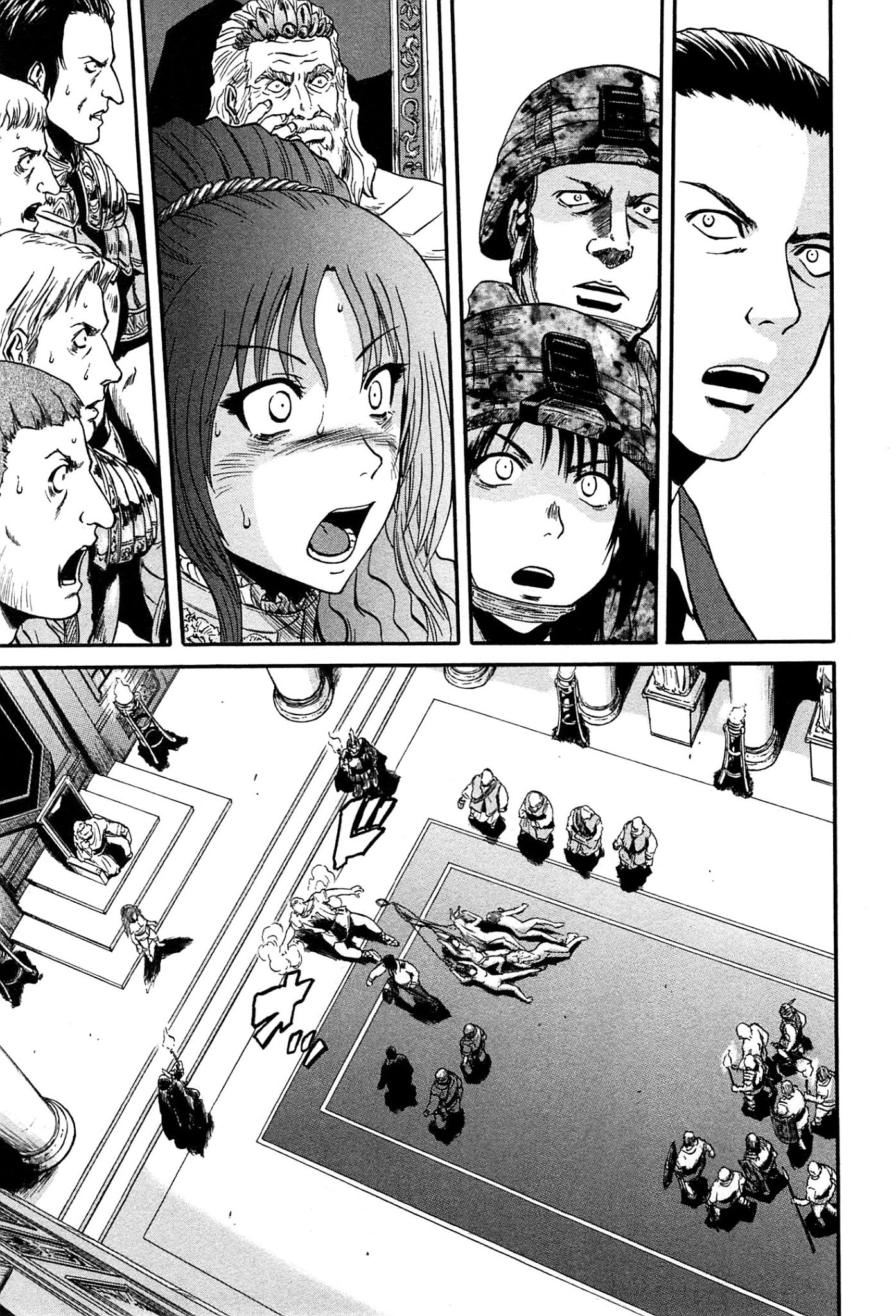 Gate - Jietai Kare no Chi nite, Kaku Tatakeri Chapter 33 page 3 - Chapter 33: Kuribayashi's Wild Dance