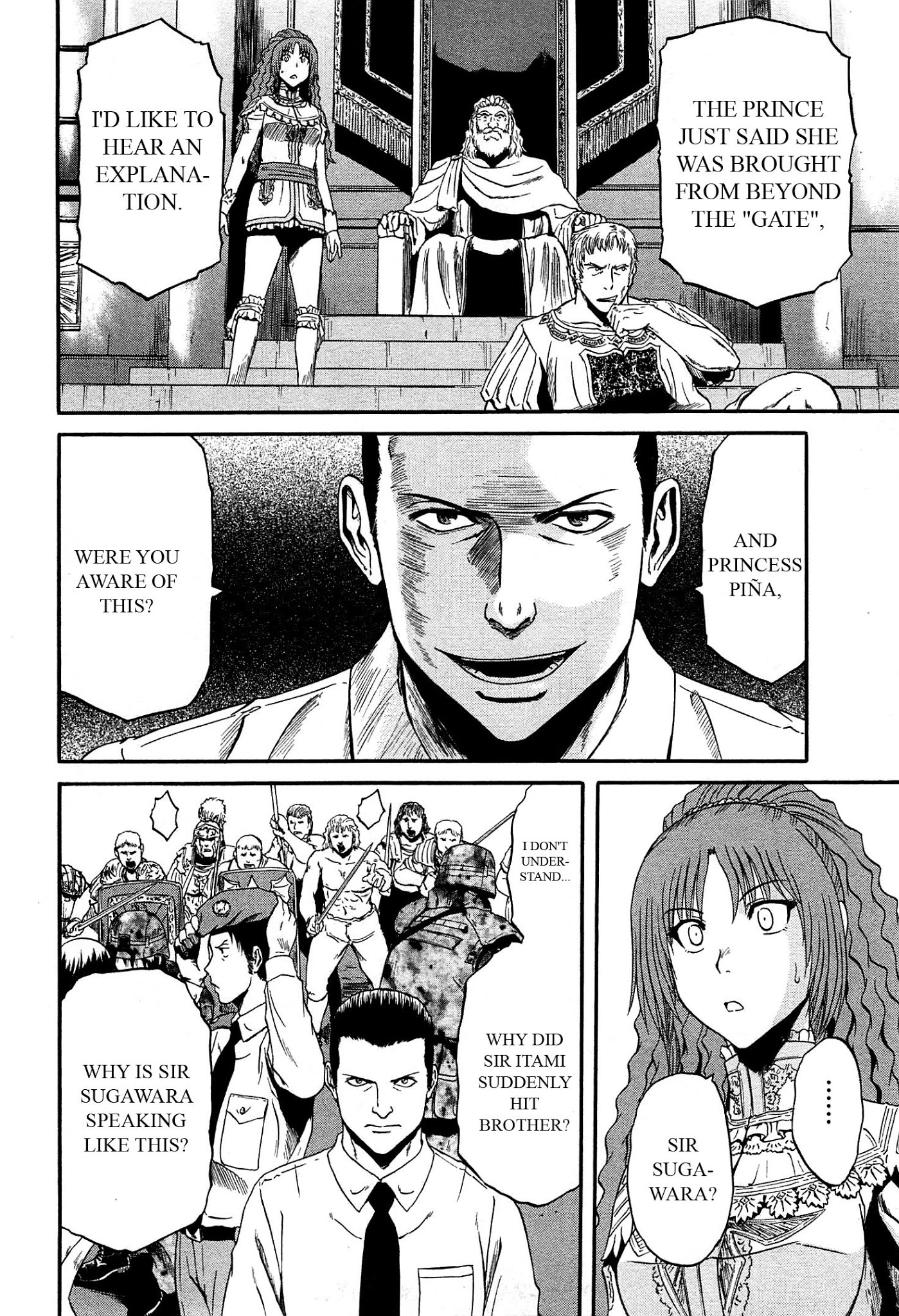 Gate - Jietai Kare no Chi nite, Kaku Tatakeri Chapter 33 page 8 - Chapter 33: Kuribayashi's Wild Dance