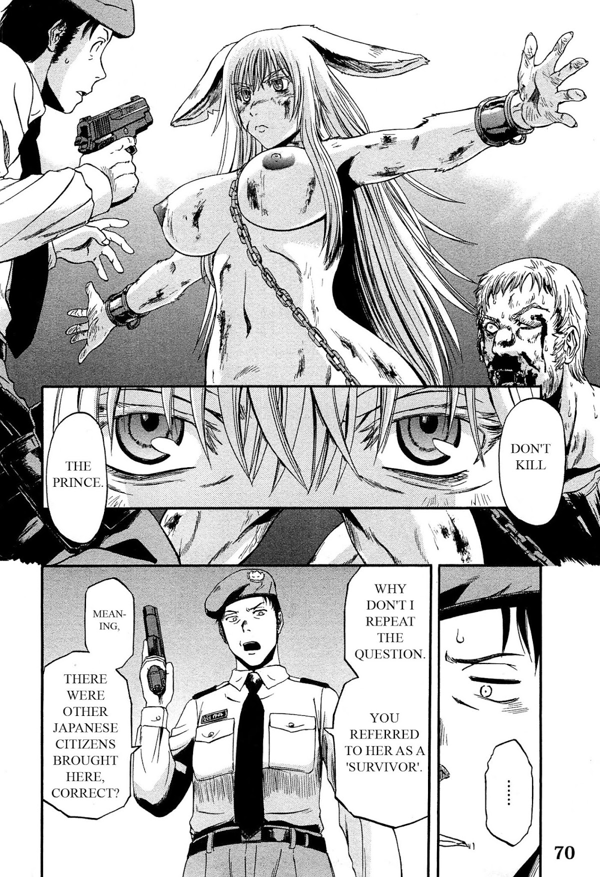 Gate - Jietai Kare no Chi nite, Kaku Tatakeri Chapter 34 page 10 - Chapter 34: Trembling Day