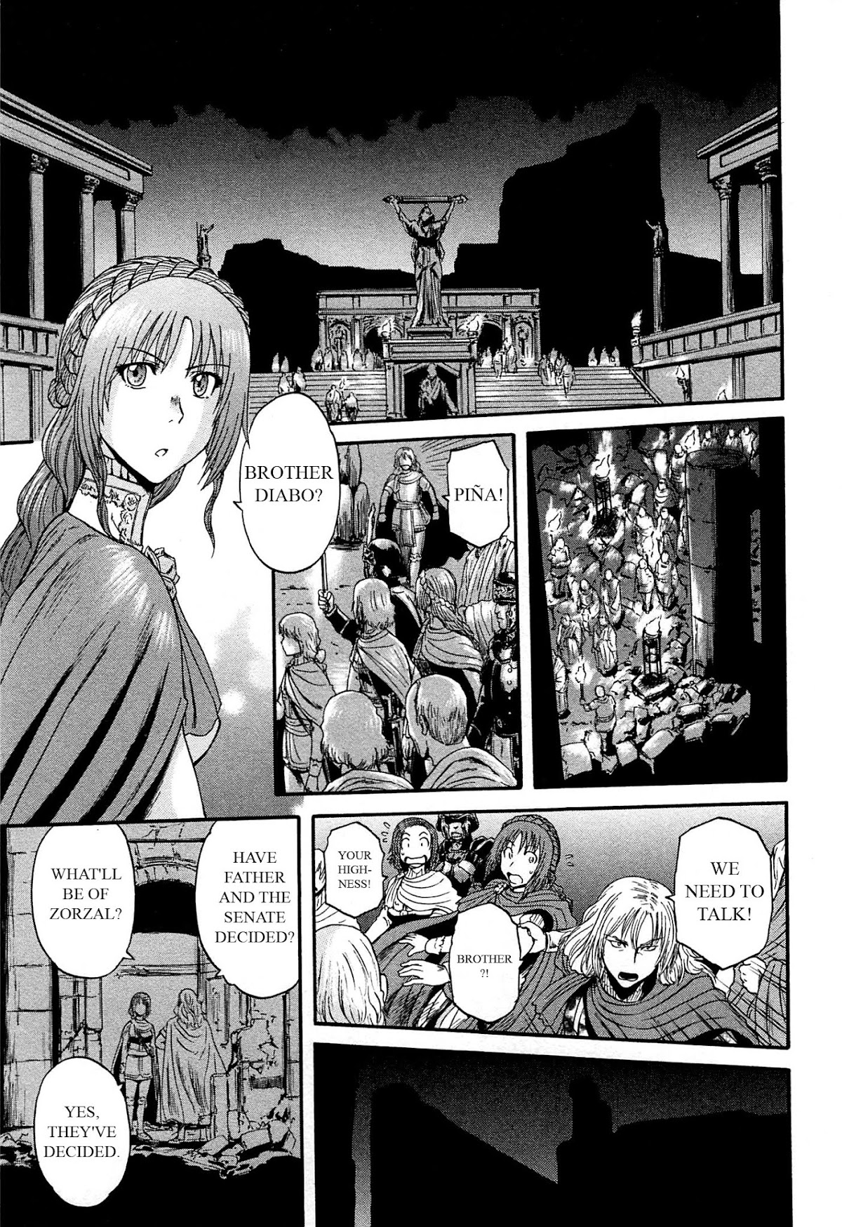 Gate - Jietai Kare no Chi nite, Kaku Tatakeri Chapter 36 page 25 - Chapter 36: Noriko's Return
