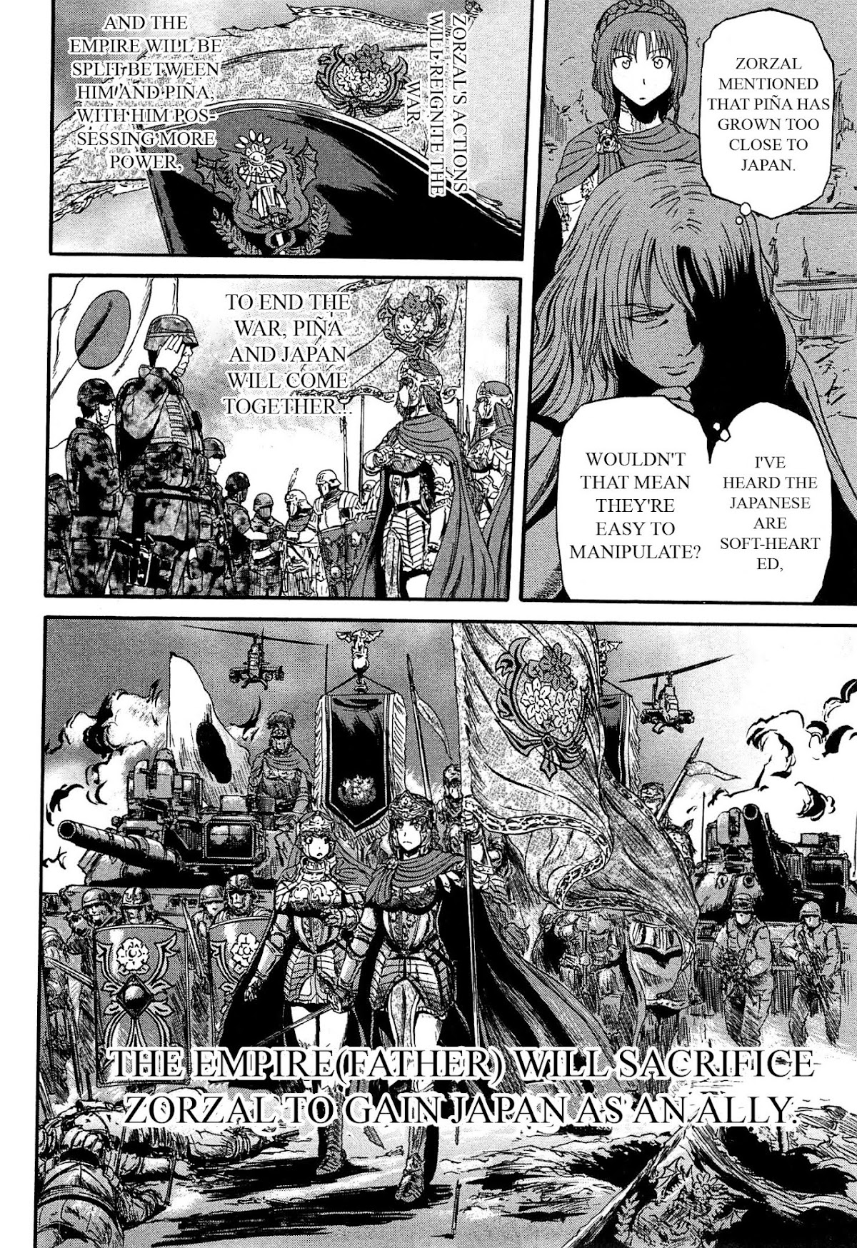 Gate - Jietai Kare no Chi nite, Kaku Tatakeri Chapter 36 page 28 - Chapter 36: Noriko's Return