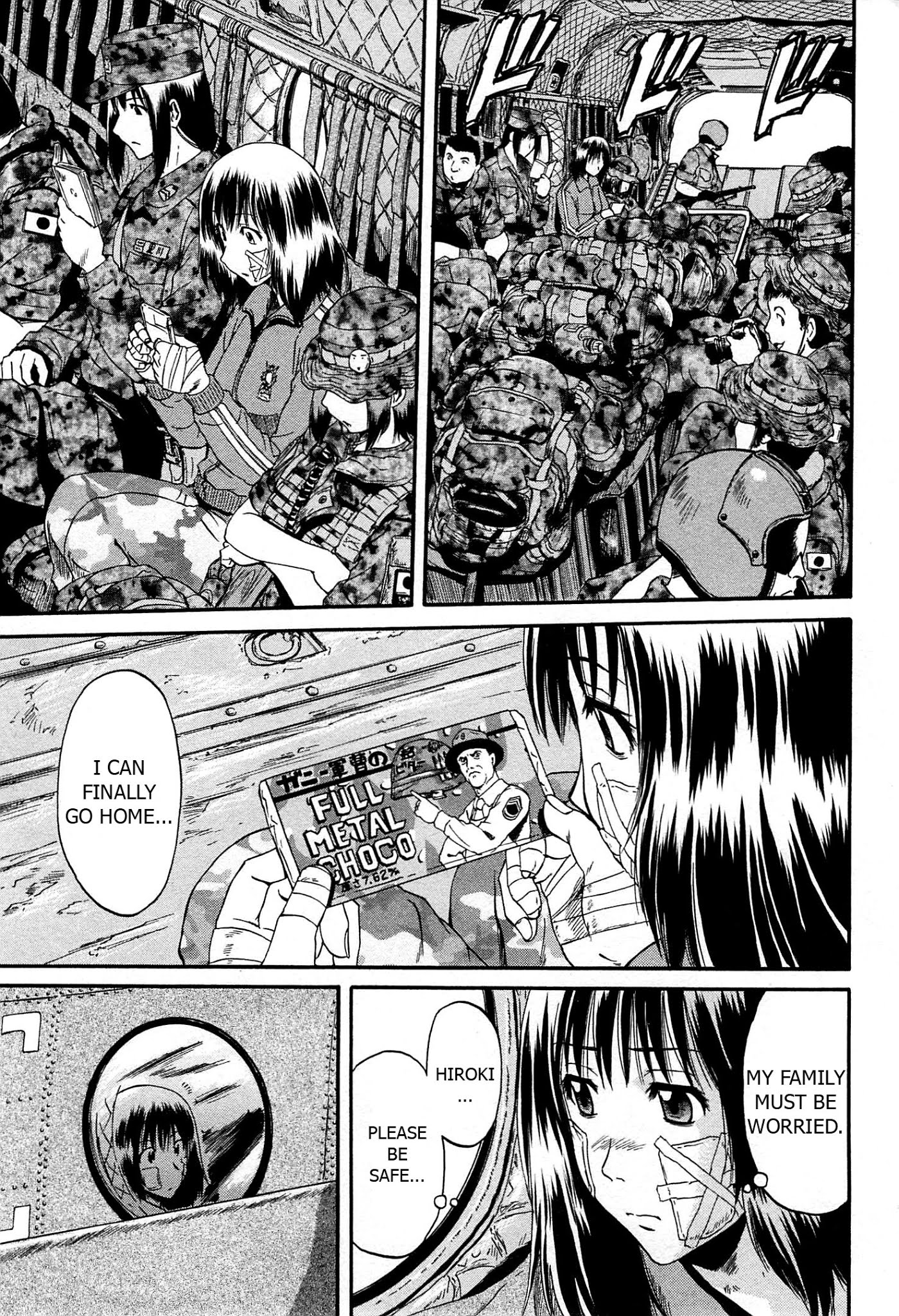 Gate - Jietai Kare no Chi nite, Kaku Tatakeri Chapter 36 page 3 - Chapter 36: Noriko's Return