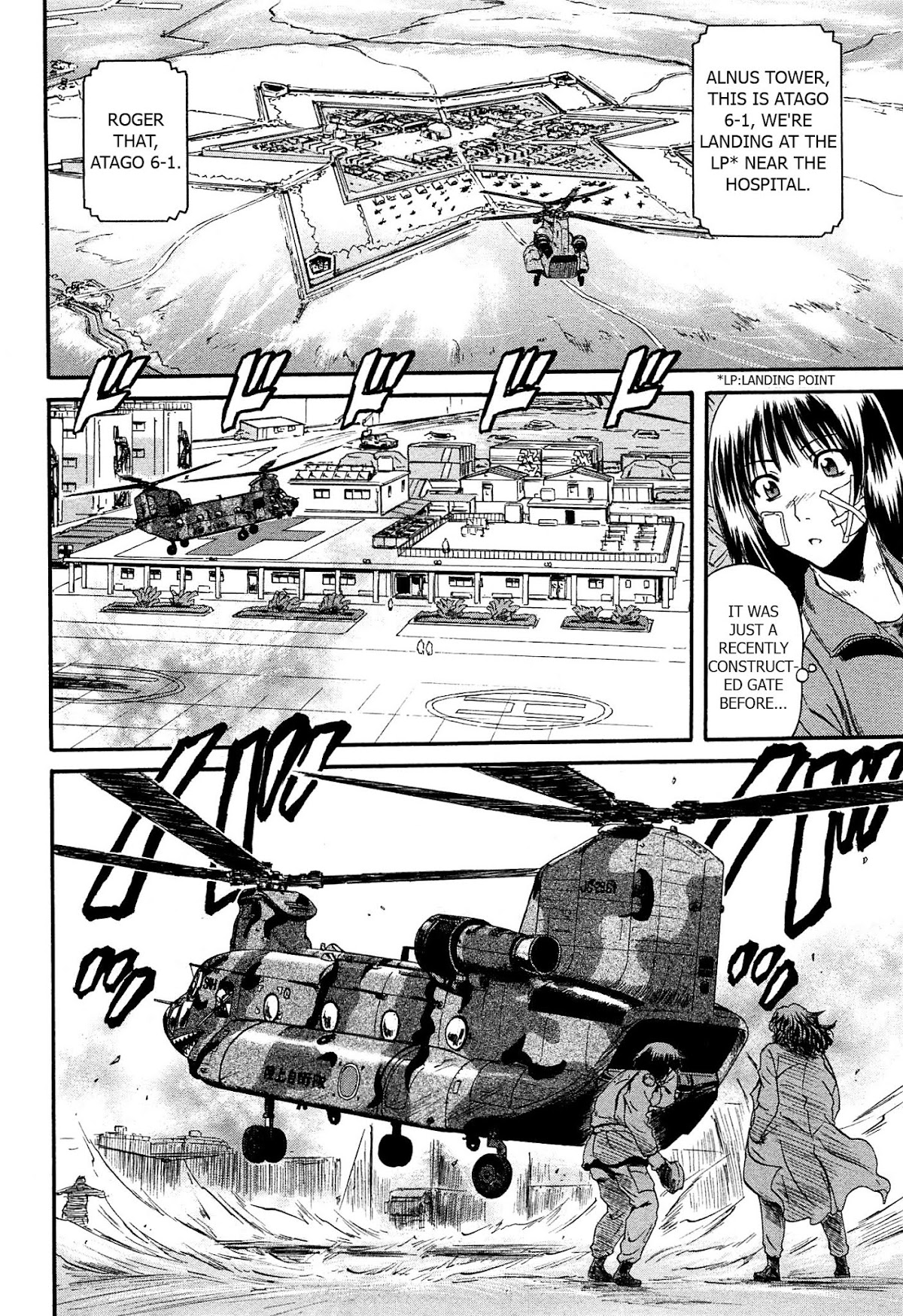 Gate - Jietai Kare no Chi nite, Kaku Tatakeri Chapter 36 page 4 - Chapter 36: Noriko's Return