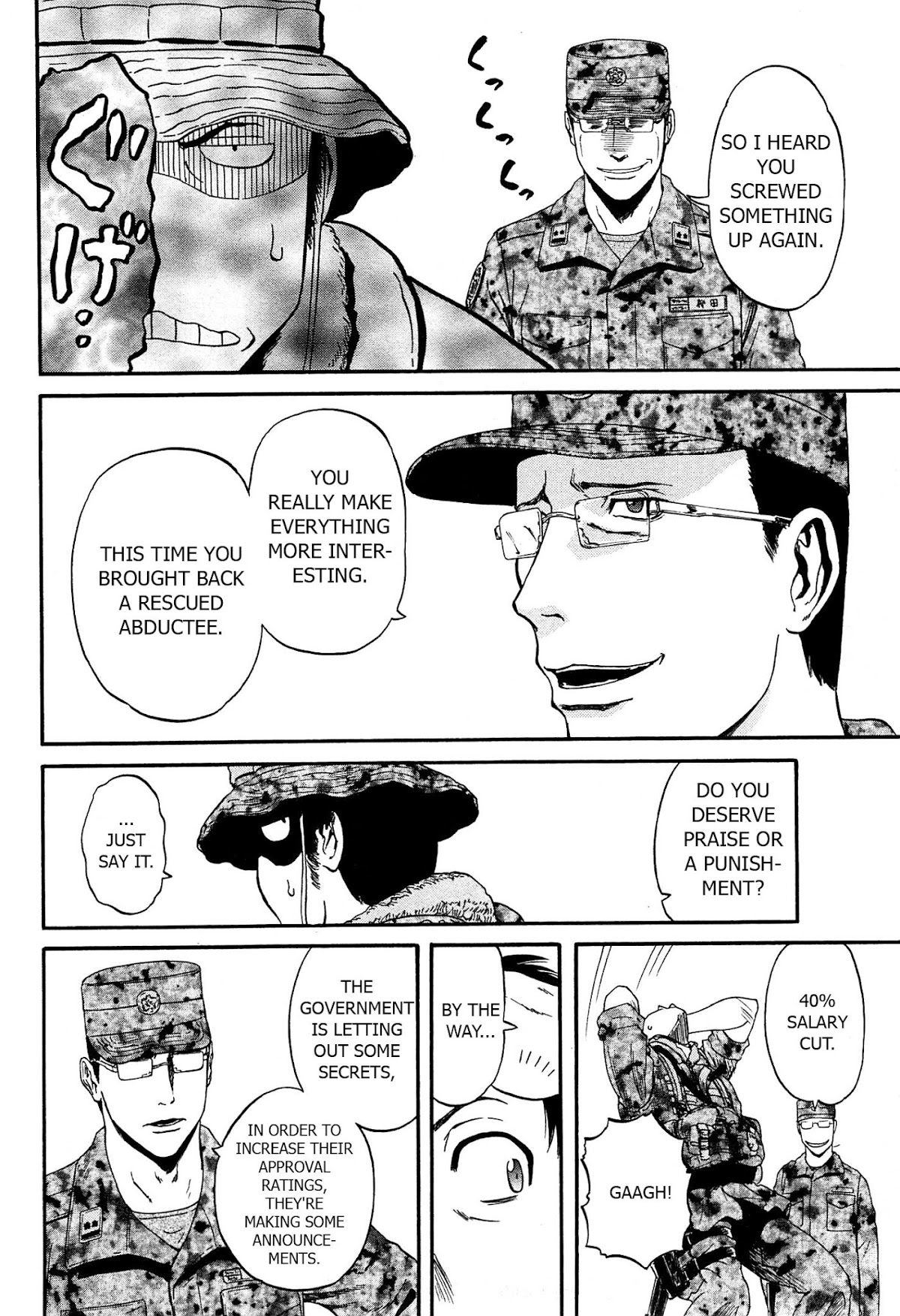 Gate - Jietai Kare no Chi nite, Kaku Tatakeri Chapter 36 page 6 - Chapter 36: Noriko's Return