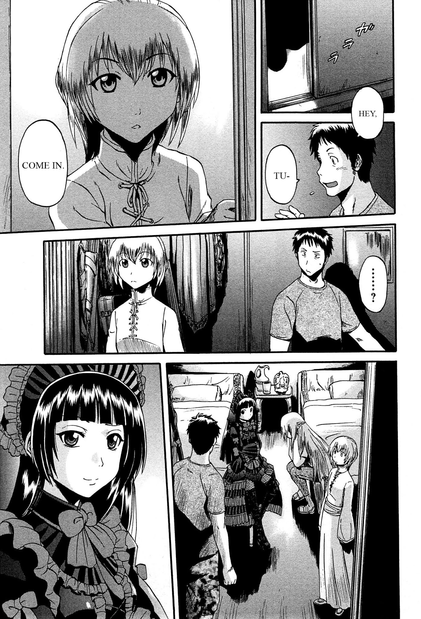 Gate - Jietai Kare no Chi nite, Kaku Tatakeri Chapter 37 page 11 - Chapter 37: Tuka's Eye