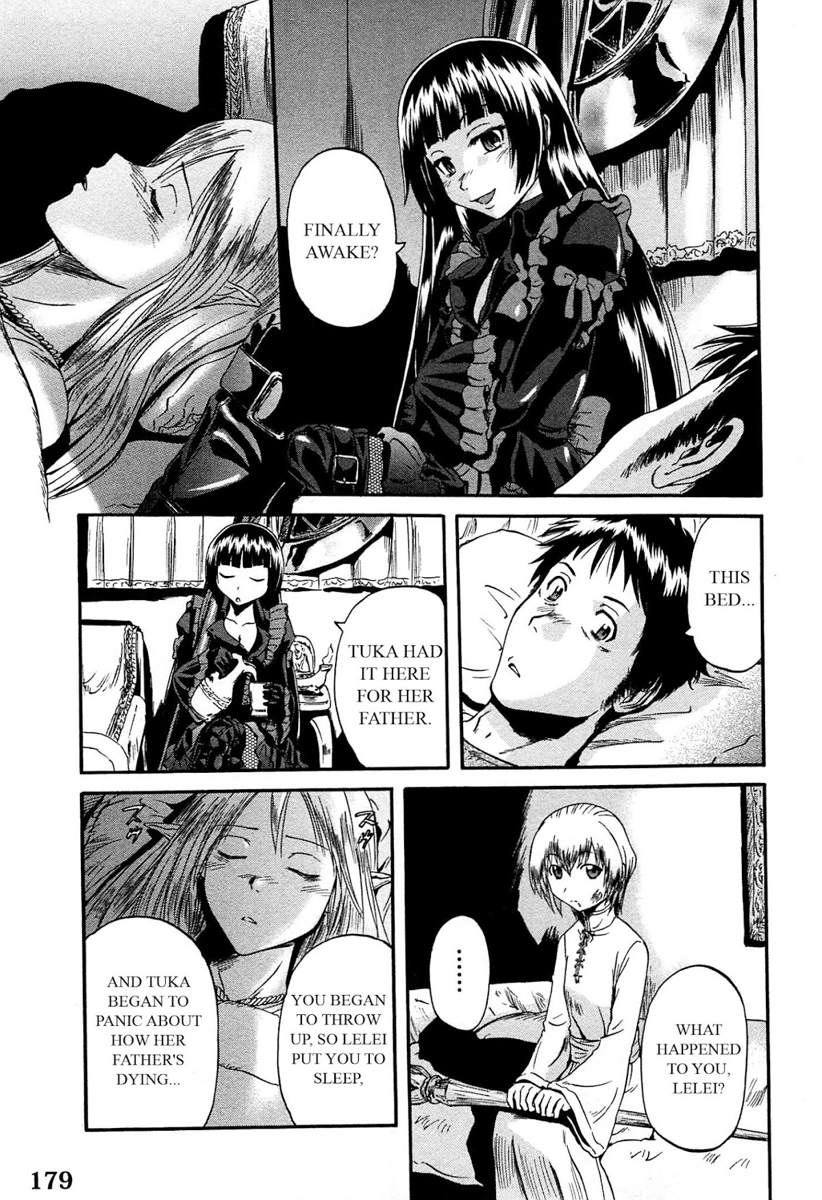 Gate - Jietai Kare no Chi nite, Kaku Tatakeri Chapter 37 page 19 - Chapter 37: Tuka's Eye
