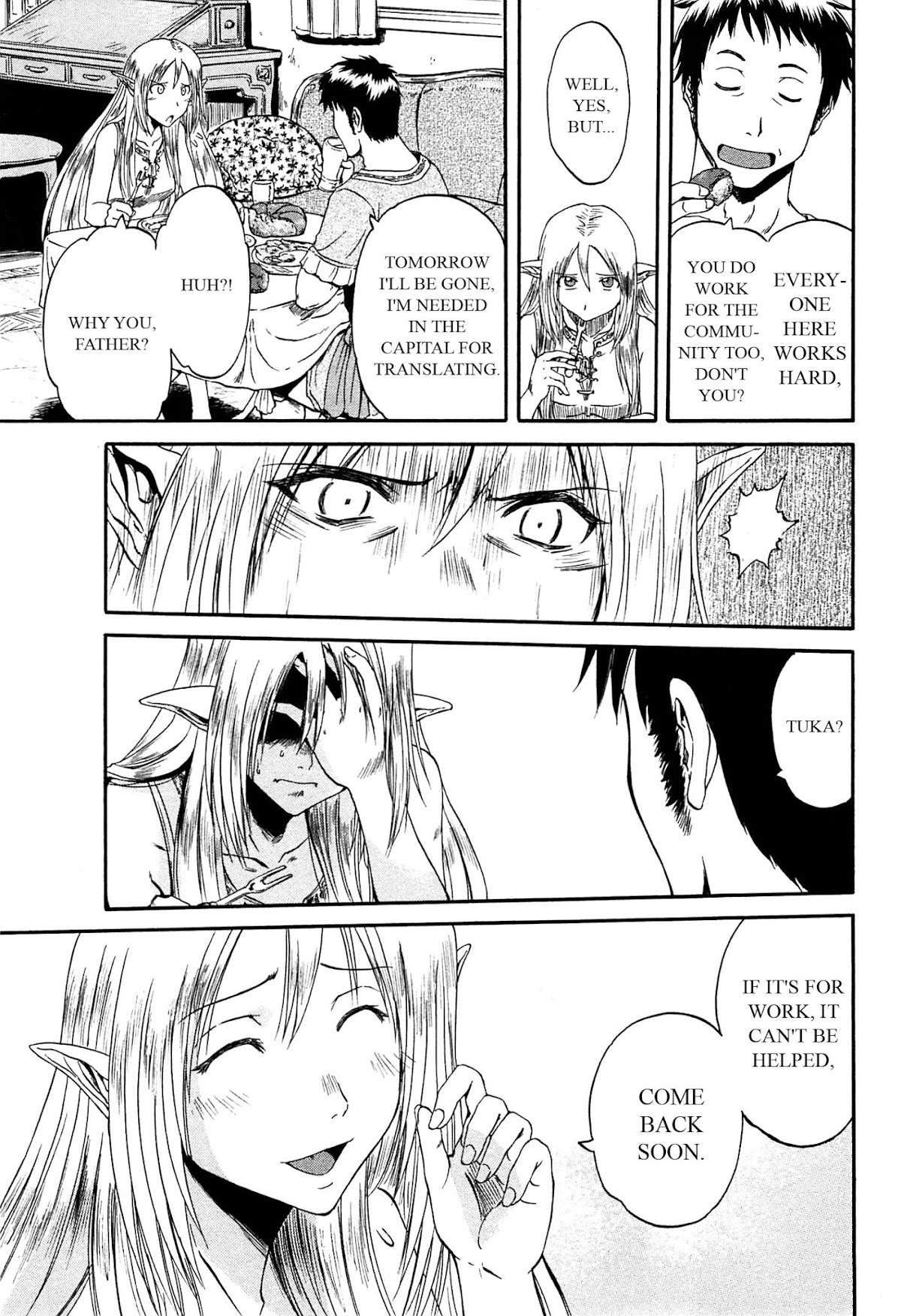 Gate - Jietai Kare no Chi nite, Kaku Tatakeri Chapter 37 page 29 - Chapter 37: Tuka's Eye