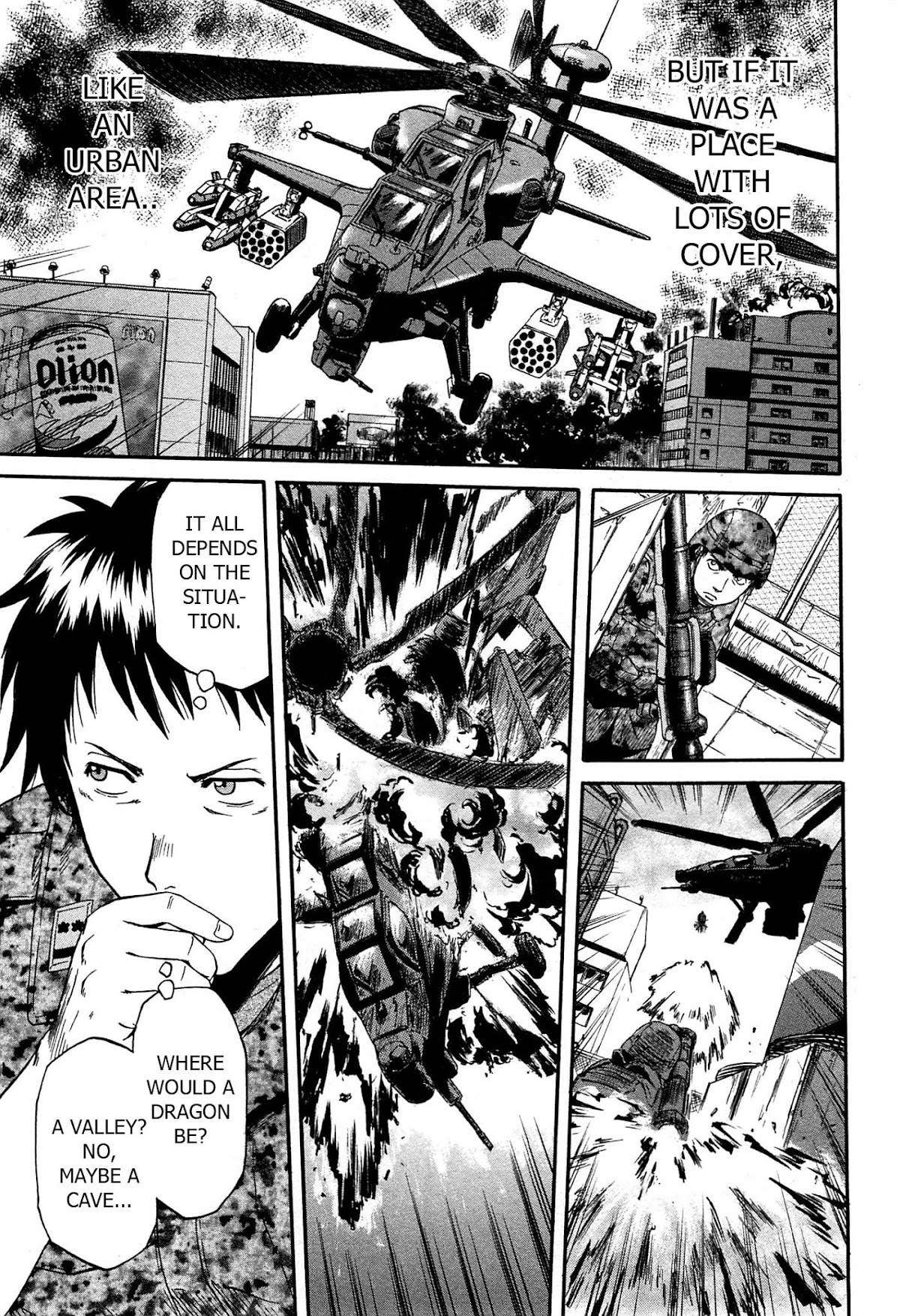Gate - Jietai Kare no Chi nite, Kaku Tatakeri Chapter 37 page 39 - Chapter 37: Tuka's Eye
