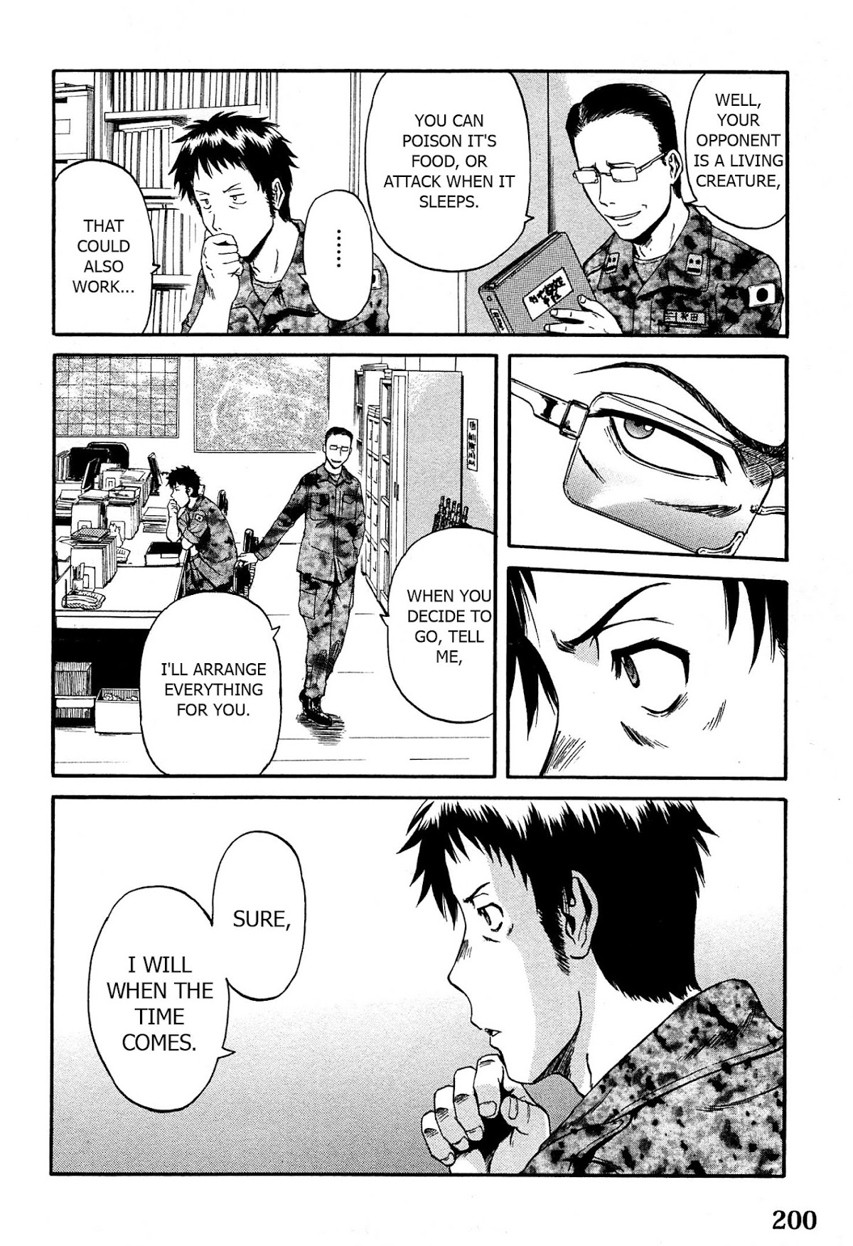 Gate - Jietai Kare no Chi nite, Kaku Tatakeri Chapter 37 page 40 - Chapter 37: Tuka's Eye
