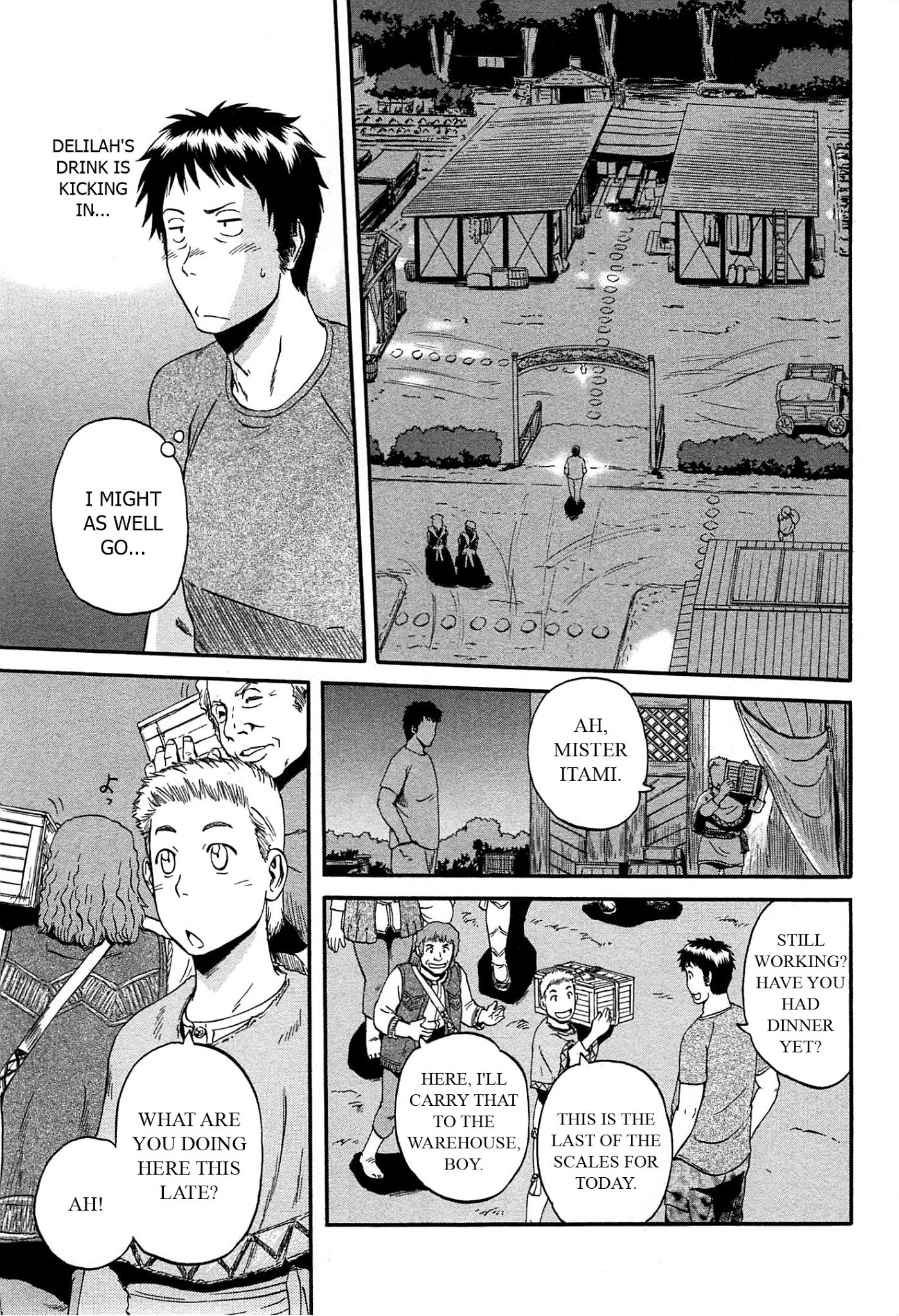 Gate - Jietai Kare no Chi nite, Kaku Tatakeri Chapter 37 page 7 - Chapter 37: Tuka's Eye