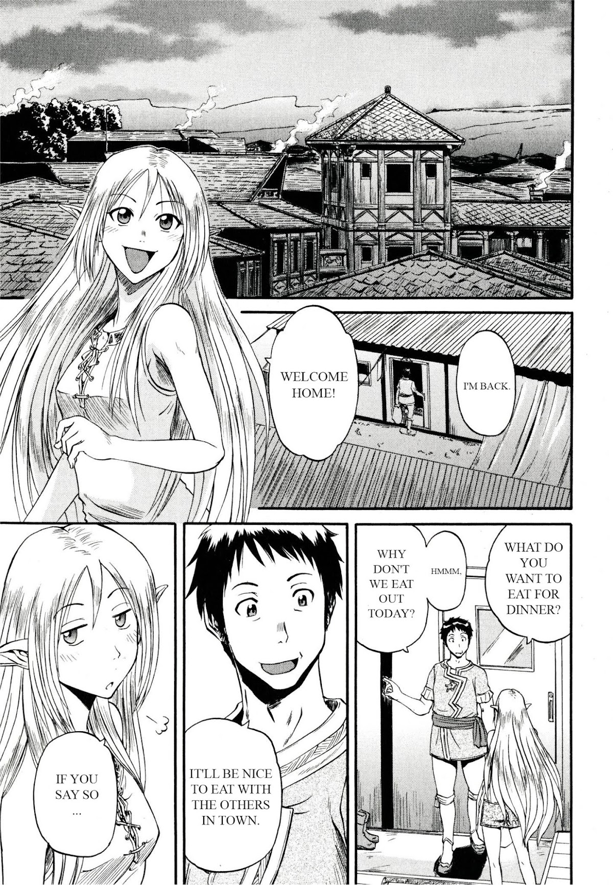 Gate - Jietai Kare no Chi nite, Kaku Tatakeri Chapter 38 page 10 - Chapter 38: Dereliction of Duty