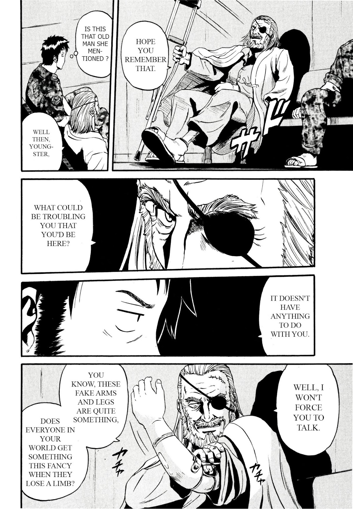 Gate - Jietai Kare no Chi nite, Kaku Tatakeri Chapter 38 page 19 - Chapter 38: Dereliction of Duty