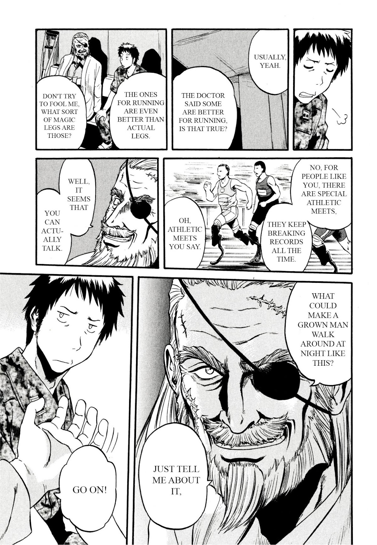 Gate - Jietai Kare no Chi nite, Kaku Tatakeri Chapter 38 page 20 - Chapter 38: Dereliction of Duty