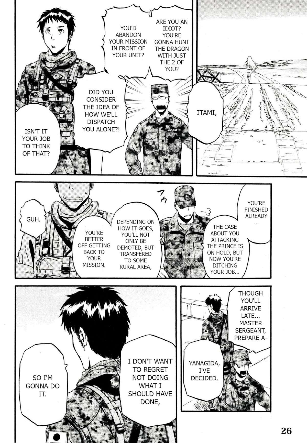 Gate - Jietai Kare no Chi nite, Kaku Tatakeri Chapter 38 page 31 - Chapter 38: Dereliction of Duty
