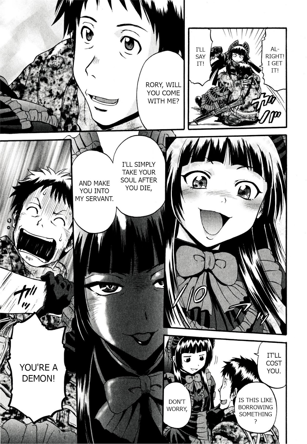 Gate - Jietai Kare no Chi nite, Kaku Tatakeri Chapter 38 page 36 - Chapter 38: Dereliction of Duty