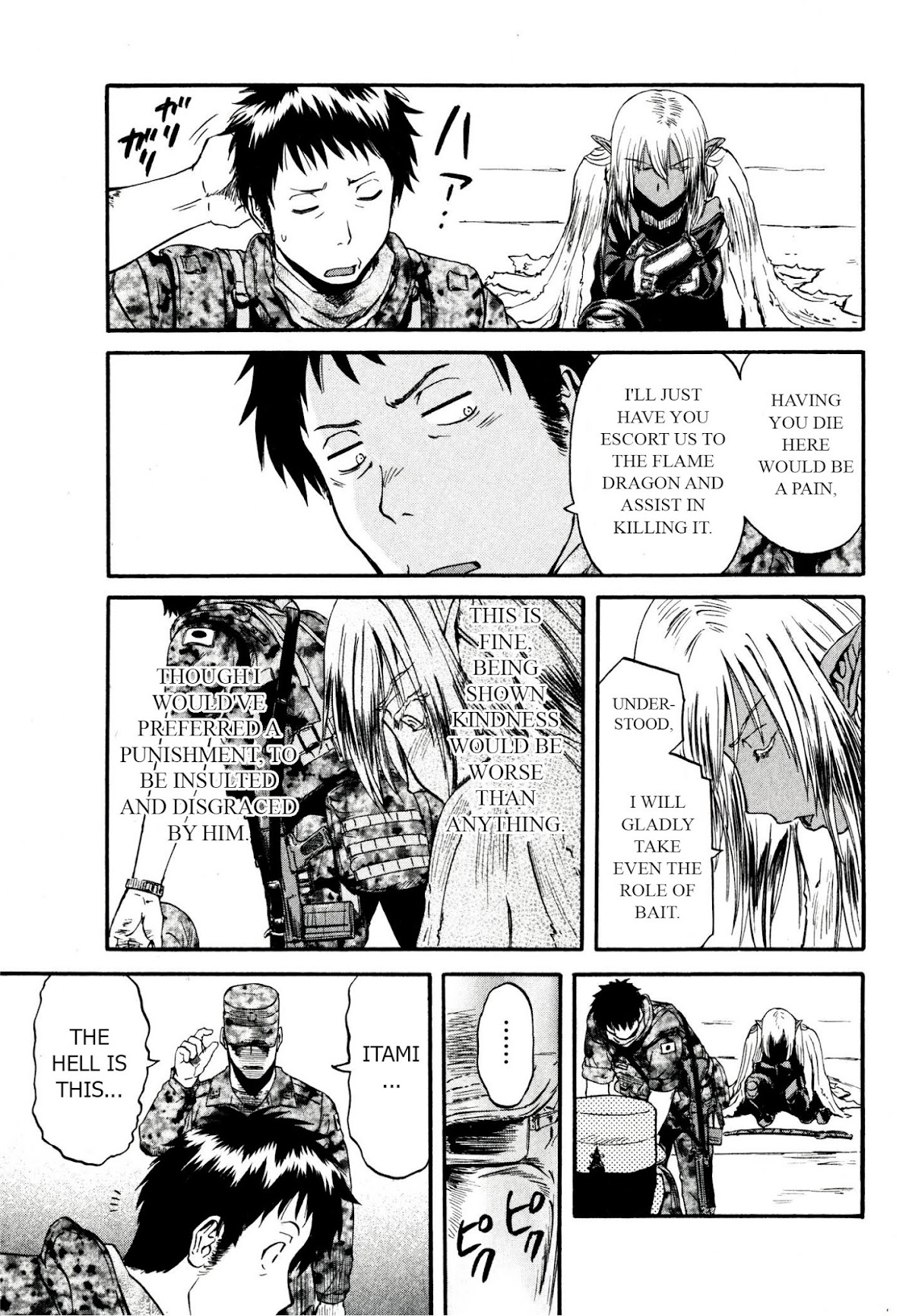 Gate - Jietai Kare no Chi nite, Kaku Tatakeri Chapter 38 page 40 - Chapter 38: Dereliction of Duty