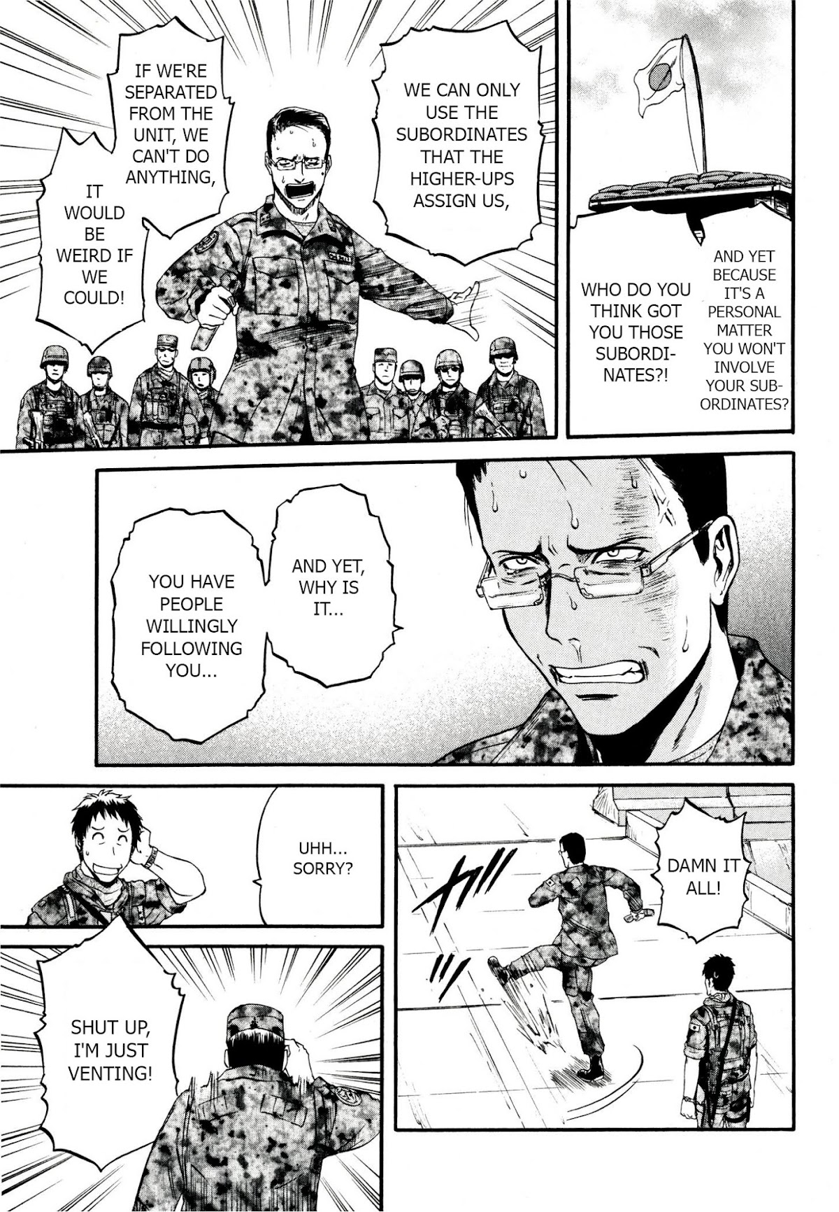 Gate - Jietai Kare no Chi nite, Kaku Tatakeri Chapter 38 page 42 - Chapter 38: Dereliction of Duty