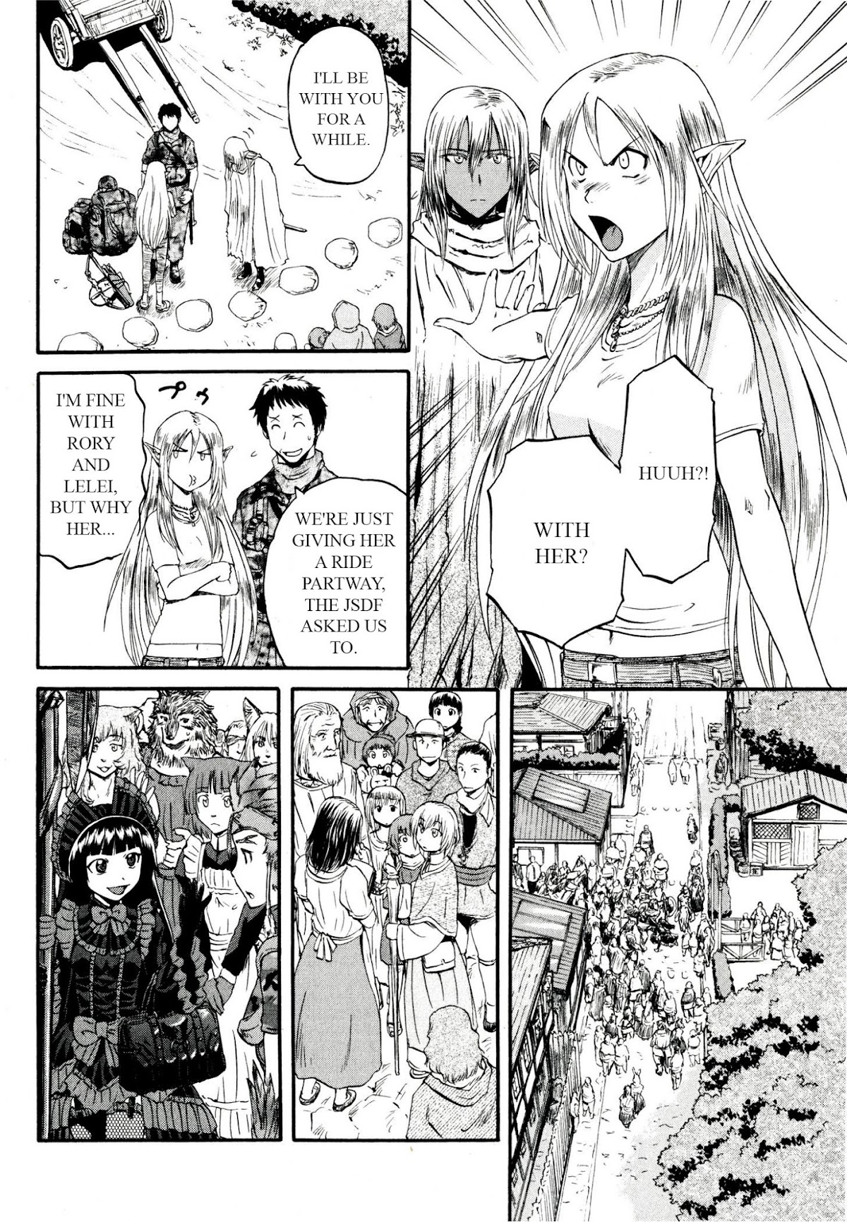 Gate - Jietai Kare no Chi nite, Kaku Tatakeri Chapter 38 page 43 - Chapter 38: Dereliction of Duty