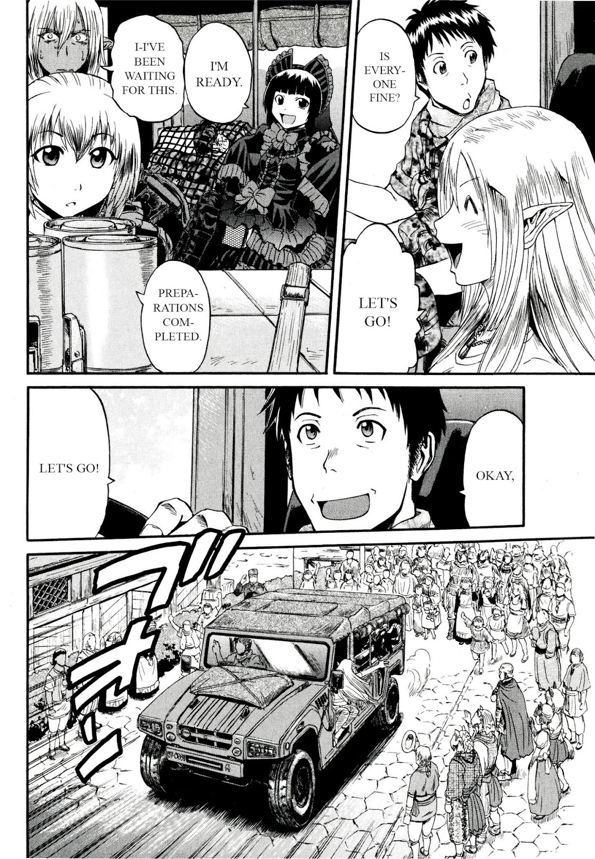 Gate - Jietai Kare no Chi nite, Kaku Tatakeri Chapter 38 page 45 - Chapter 38: Dereliction of Duty