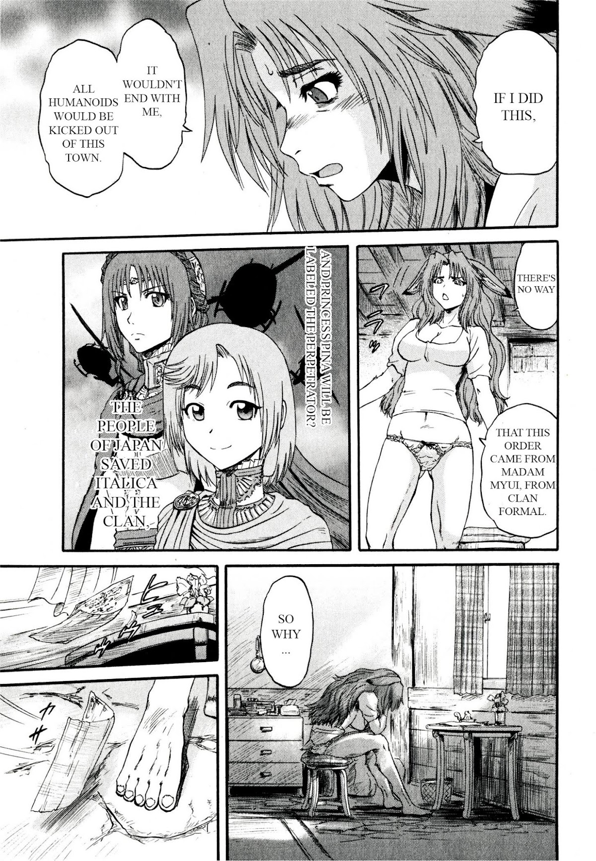 Gate - Jietai Kare no Chi nite, Kaku Tatakeri Chapter 38 page 48 - Chapter 38: Dereliction of Duty