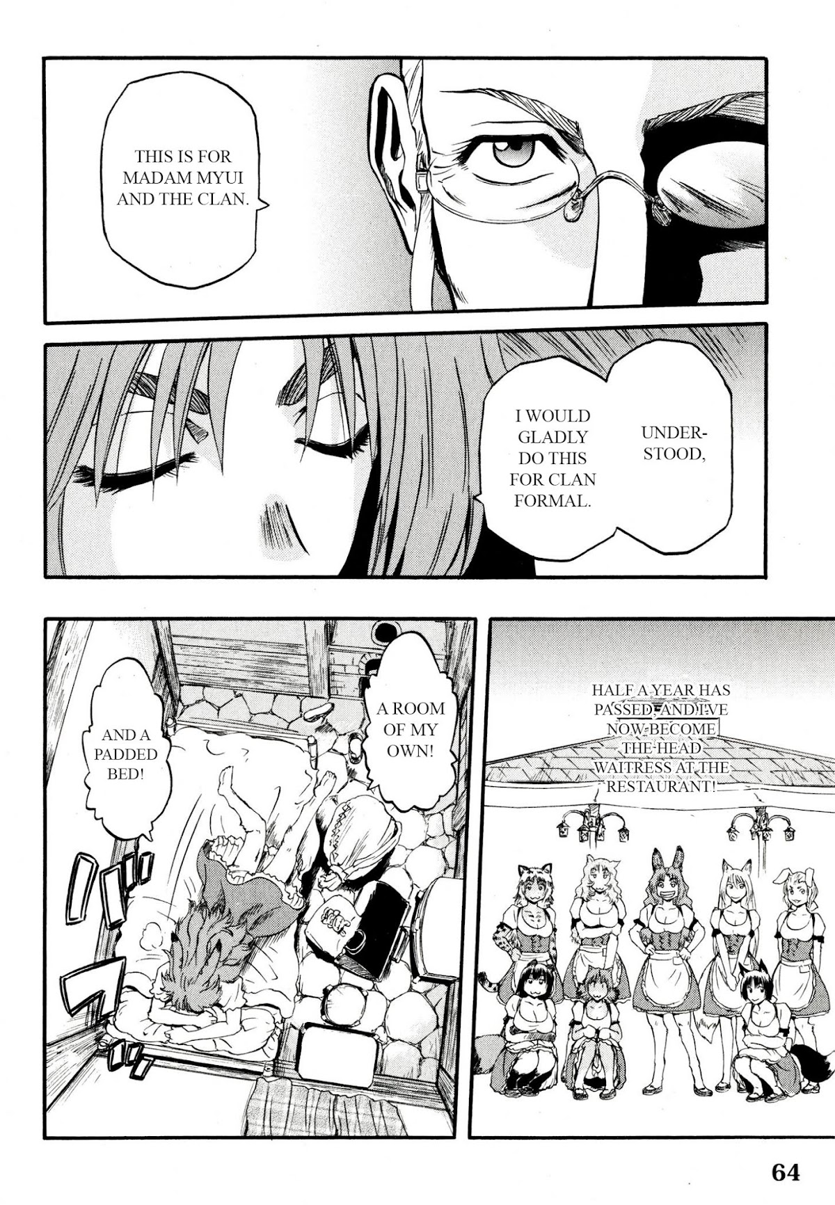 Gate - Jietai Kare no Chi nite, Kaku Tatakeri Chapter 39 page 19 - Chapter 39: Delilah's Determination