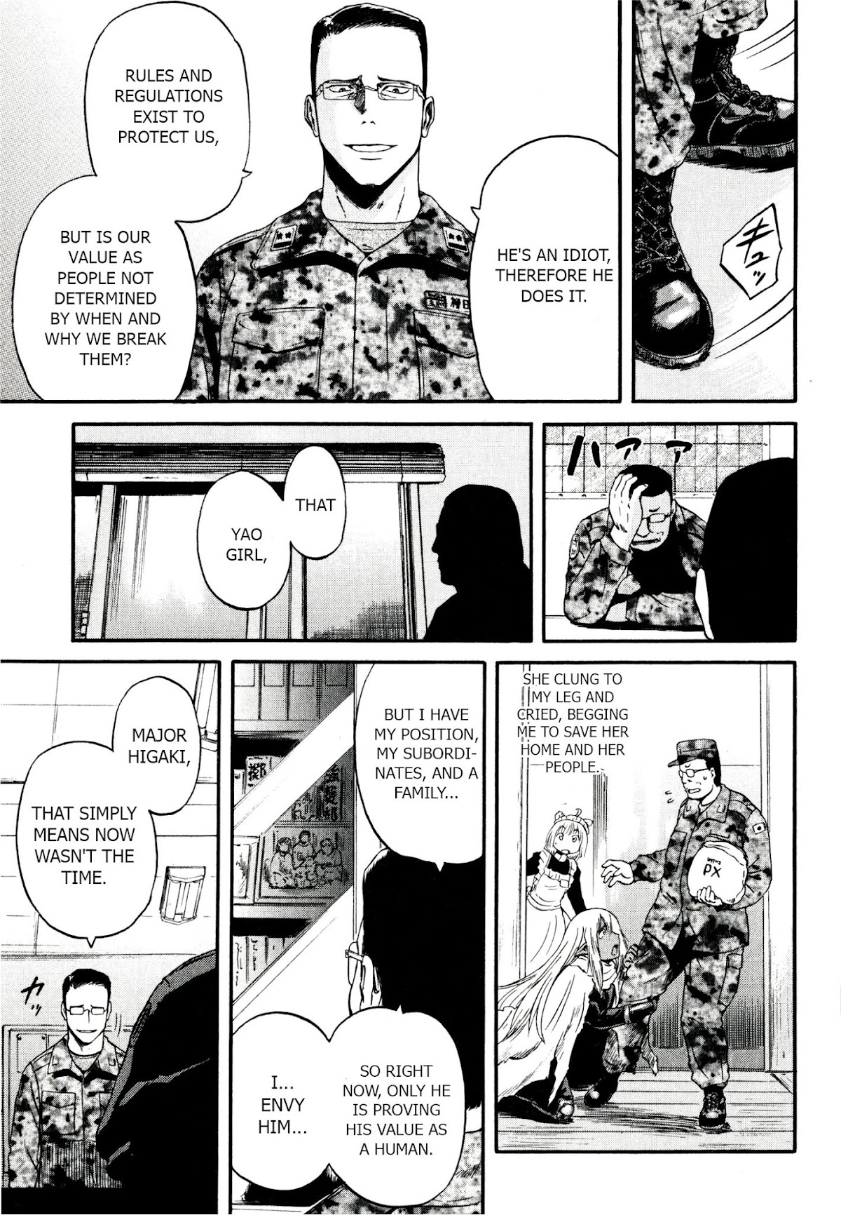 Gate - Jietai Kare no Chi nite, Kaku Tatakeri Chapter 39 page 22 - Chapter 39: Delilah's Determination