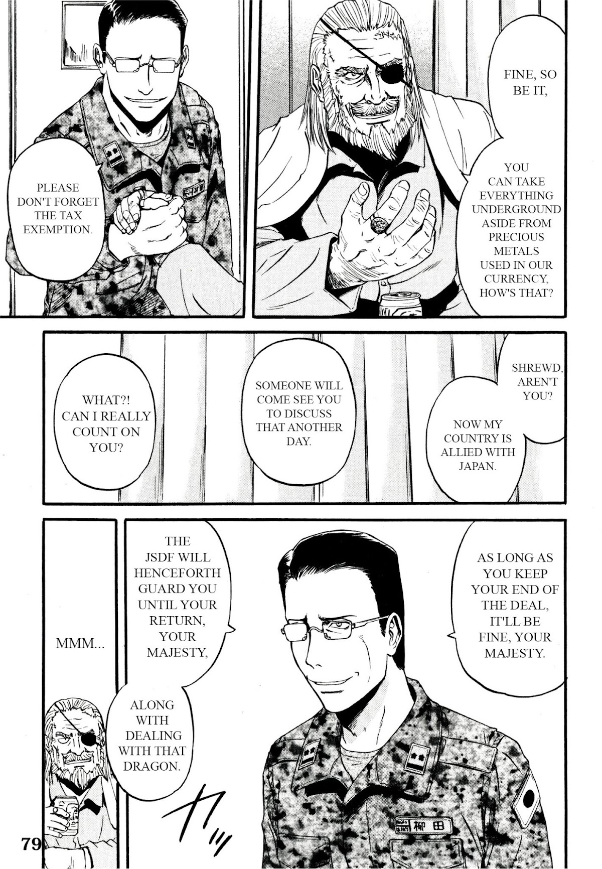 Gate - Jietai Kare no Chi nite, Kaku Tatakeri Chapter 39 page 34 - Chapter 39: Delilah's Determination