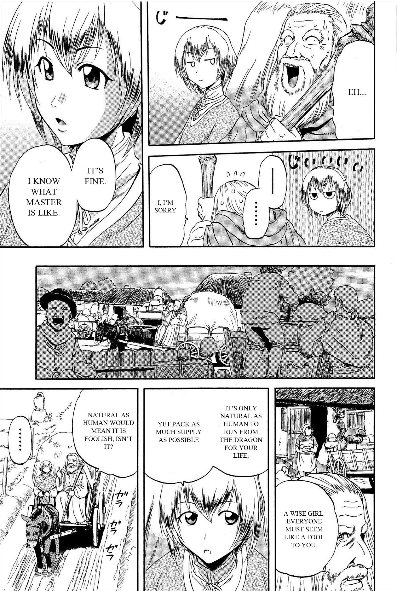Gate - Jietai Kare no Chi nite, Kaku Tatakeri Chapter 4 page 5 - Chapter 4: Emroy's Apostle